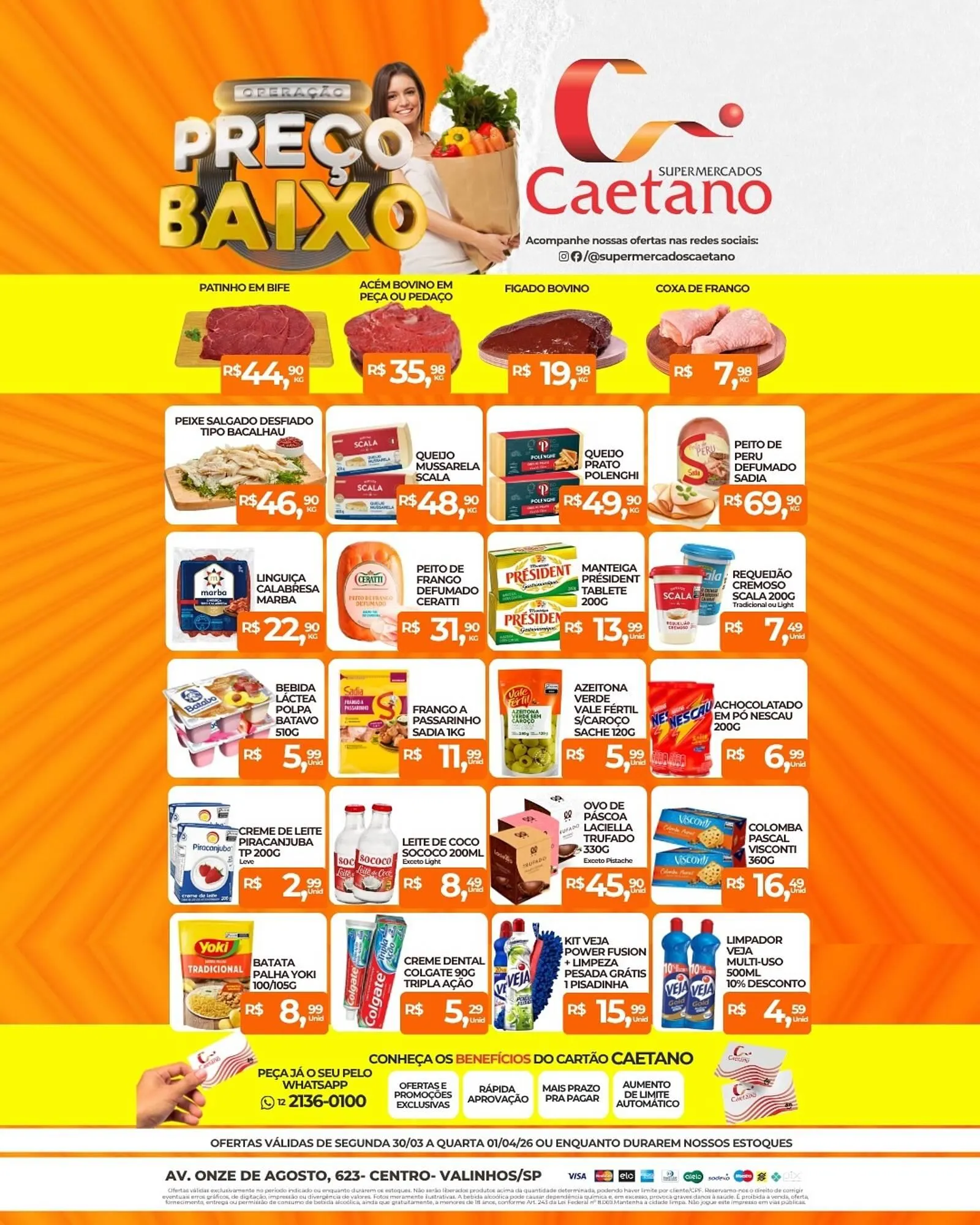 Encarte de Catálogo Supermercados Caetano 30 de março até 1 de abril 2026 - Pagina 3