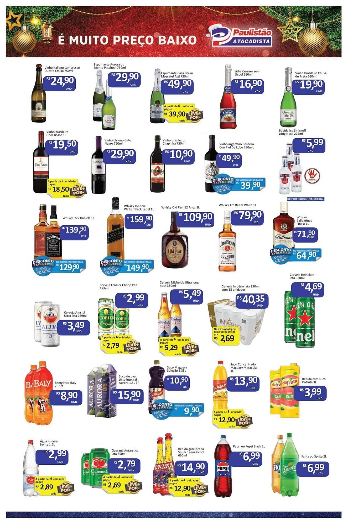 Encarte de Catálogo Paulistão Supermercados 22 de dezembro até 24 de dezembro 2025 - Pagina 3