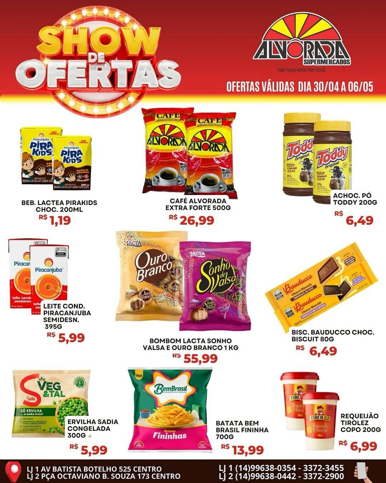 Encarte de Catálogo Alvorada Supermercados 30 de abril até 6 de maio 2026 - Pagina 2