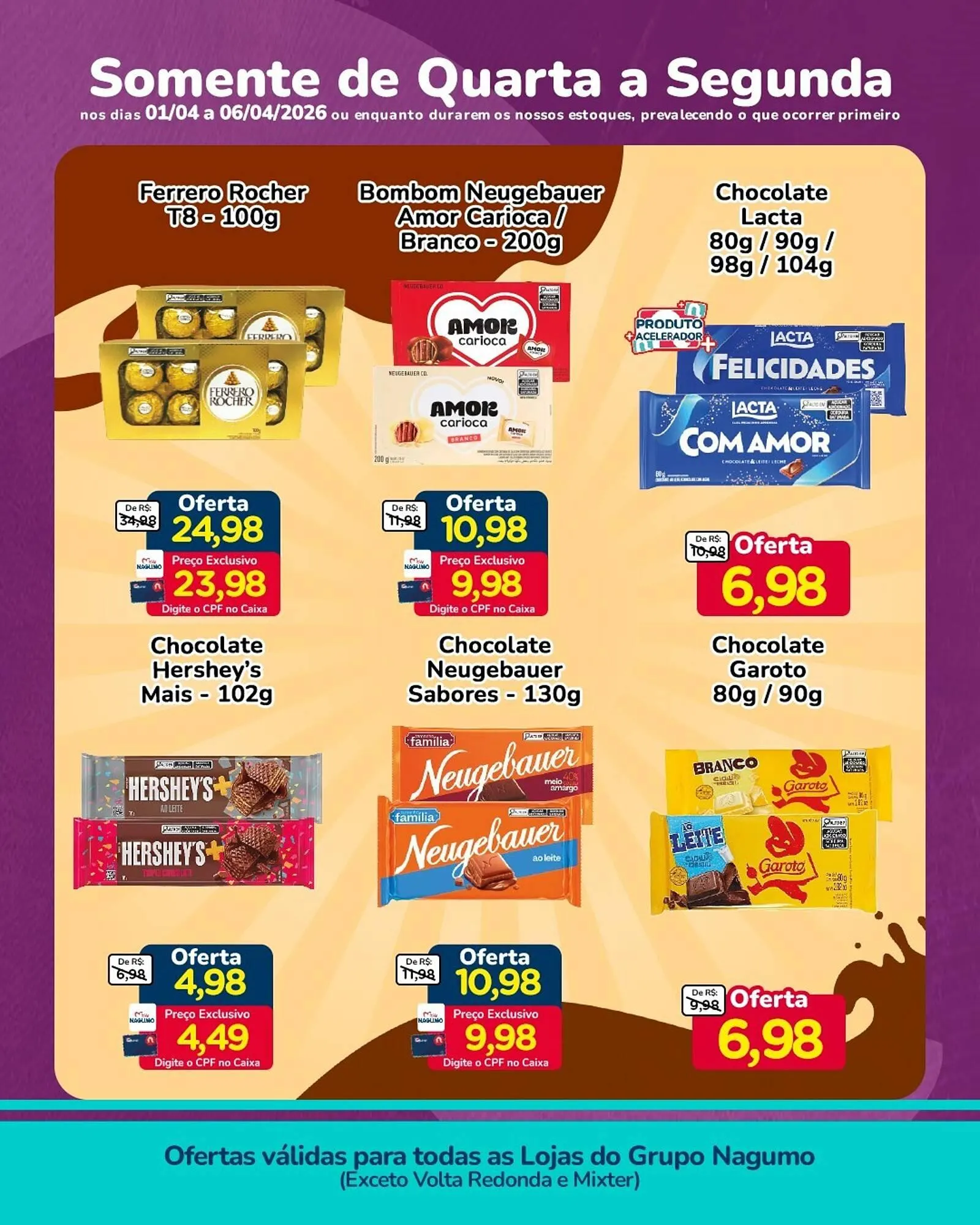 Encarte de Folheto Nagumo 4 de abril até 6 de abril 2026 - Pagina 3