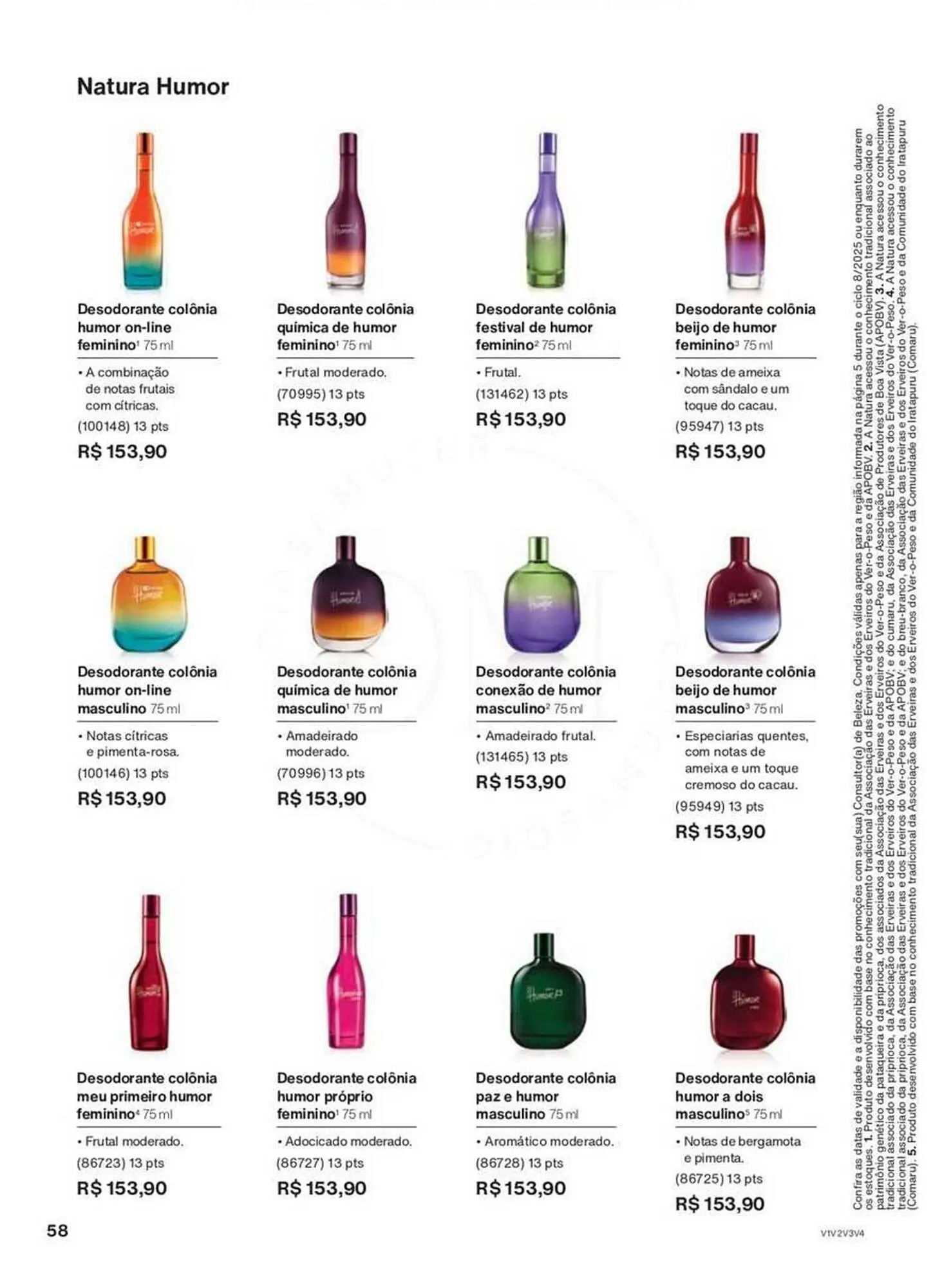 Encarte de Catálogo Natura 24 de abril até 30 de maio 2025 - Pagina 58