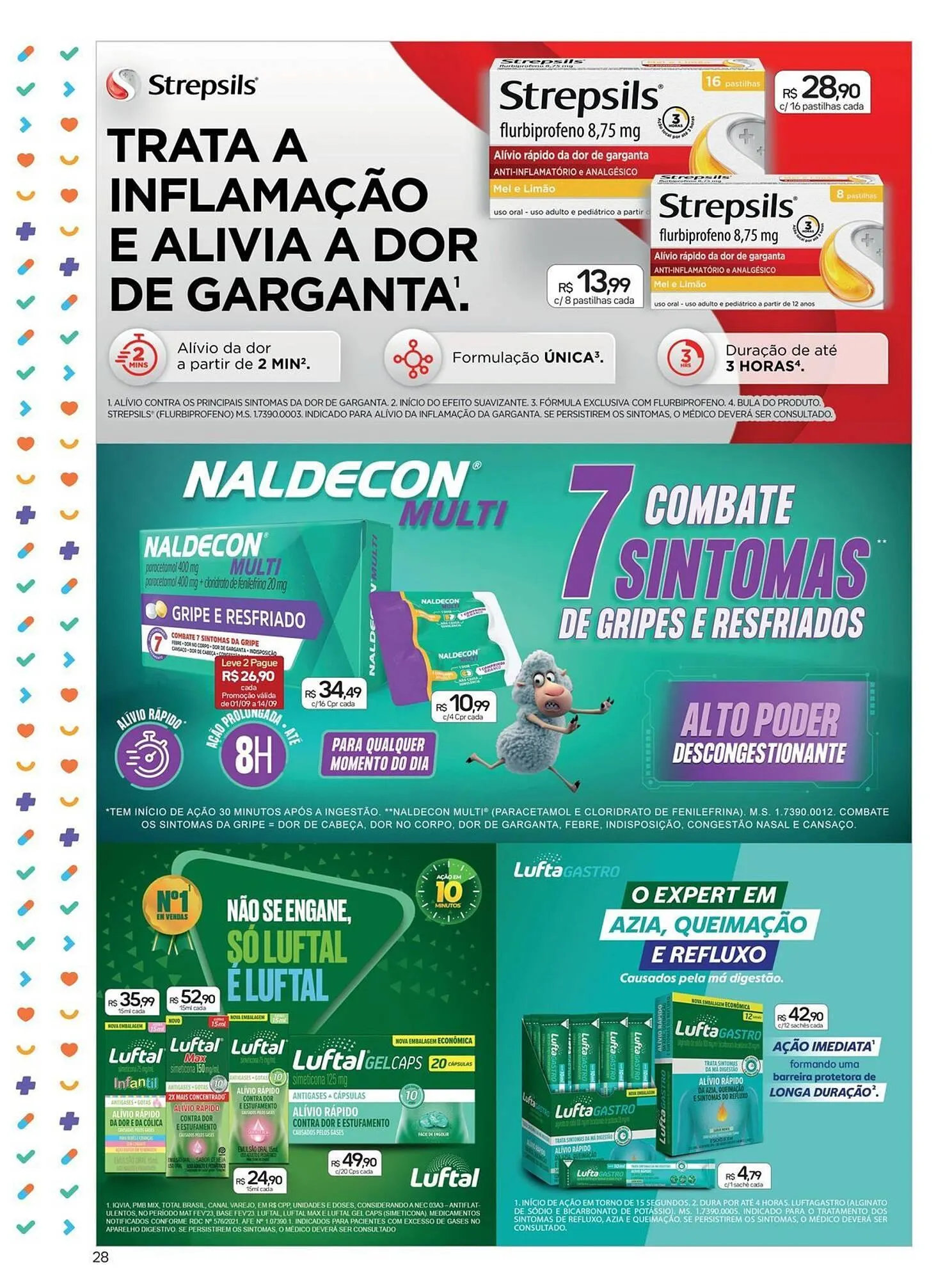 Encarte de Folheto Drogal 1 de setembro até 5 de outubro 2025 - Pagina 28