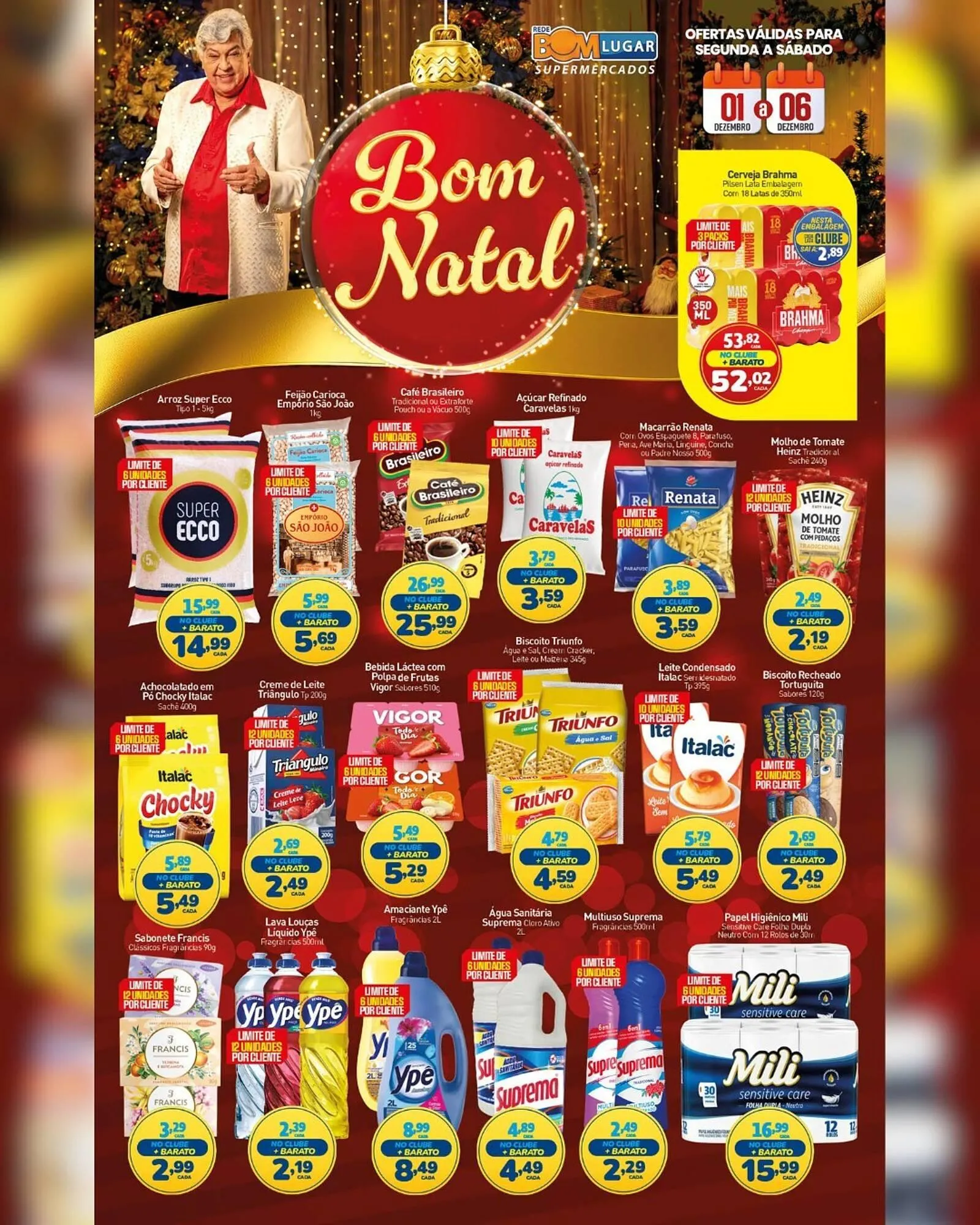 Encarte de Folheto Rede Bom Lugar 1 de dezembro até 7 de dezembro 2025 - Pagina 2