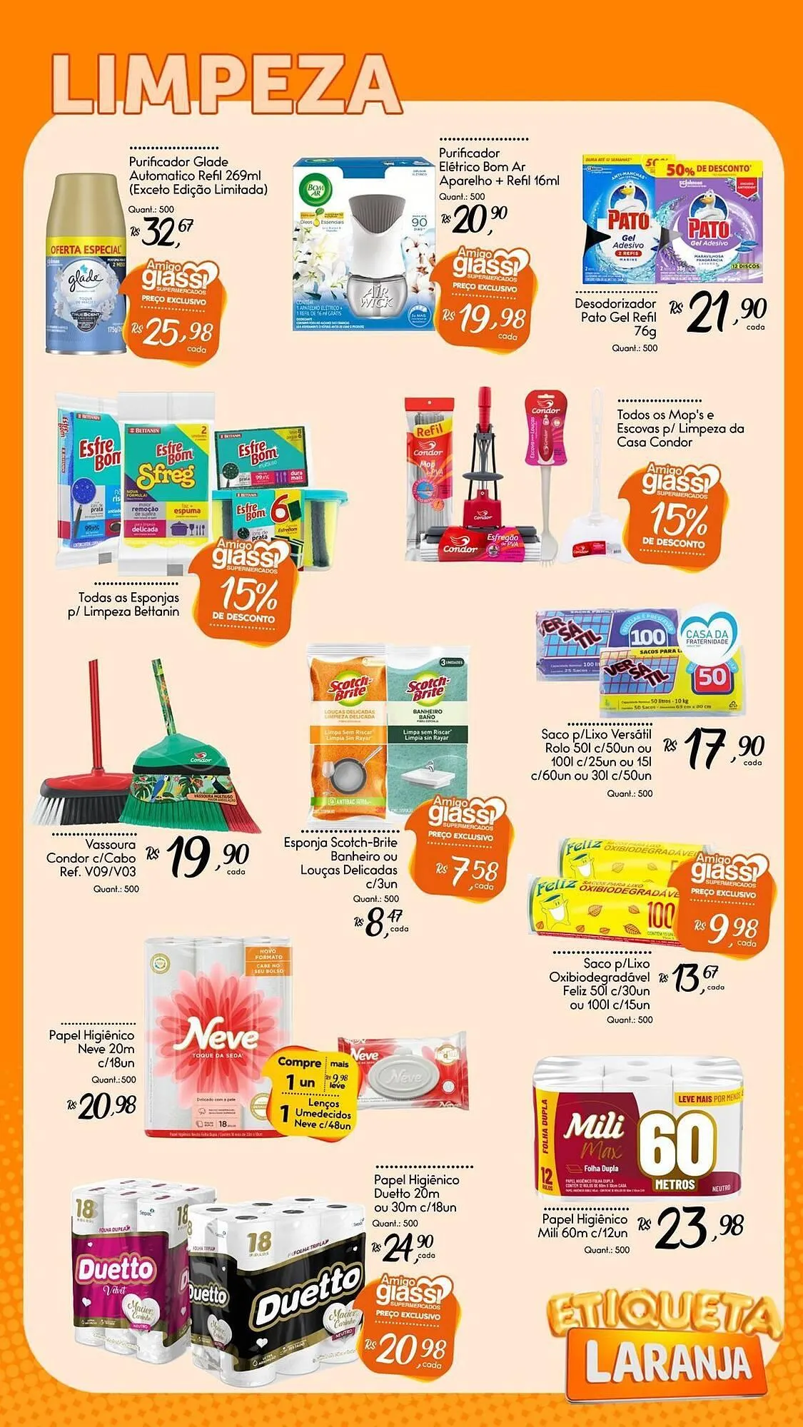 Encarte de Catálogo Giassi Supermercados 12 de maio até 22 de maio 2025 - Pagina 25