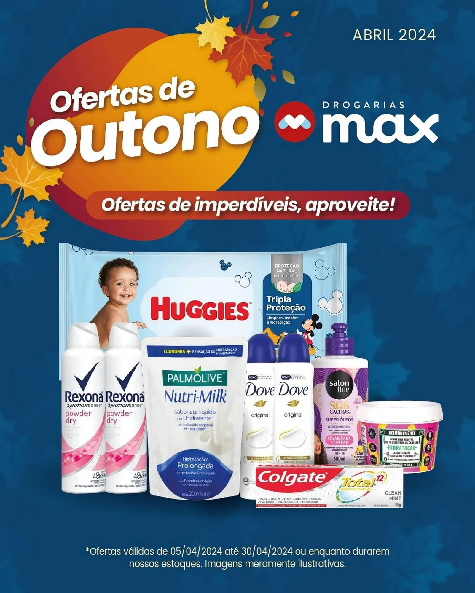 Encarte de Catálogo Drogarias Max 10 de abril até 30 de abril 2024 - Pagina
