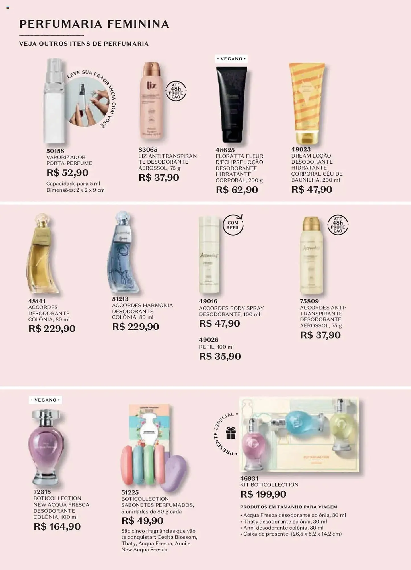 Encarte de Catálogo O Boticário 13 de outubro até 3 de novembro 2025 - Pagina 69