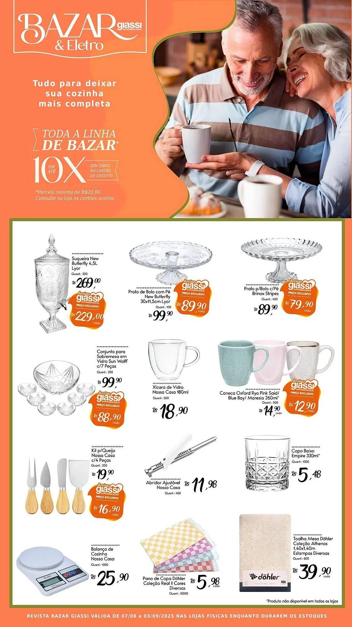 Encarte de Catálogo Giassi Supermercados 7 de agosto até 3 de setembro 2025 - Pagina 4