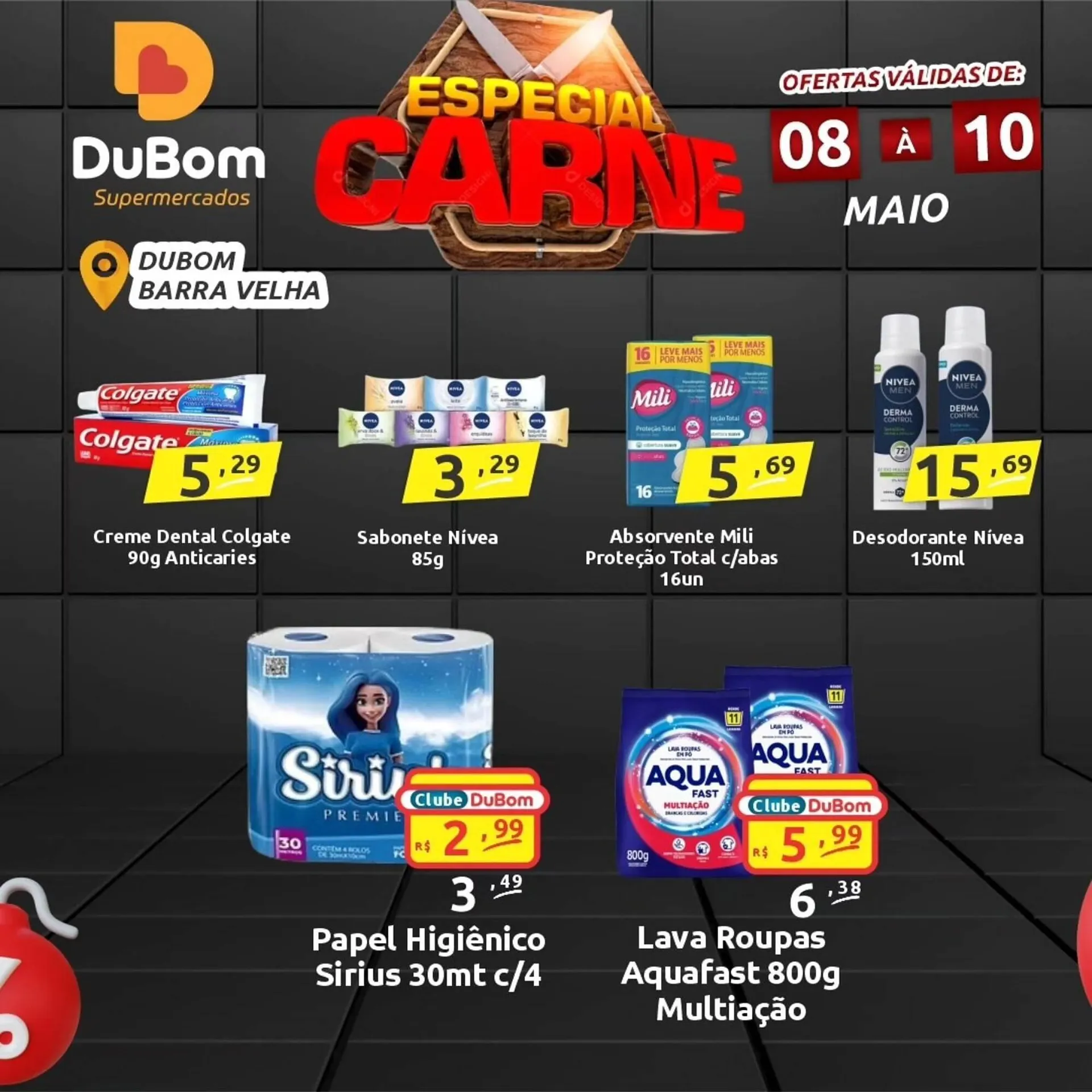 Encarte de Catálogo Dubom Supermercados 9 de maio até 10 de maio 2026 - Pagina 4