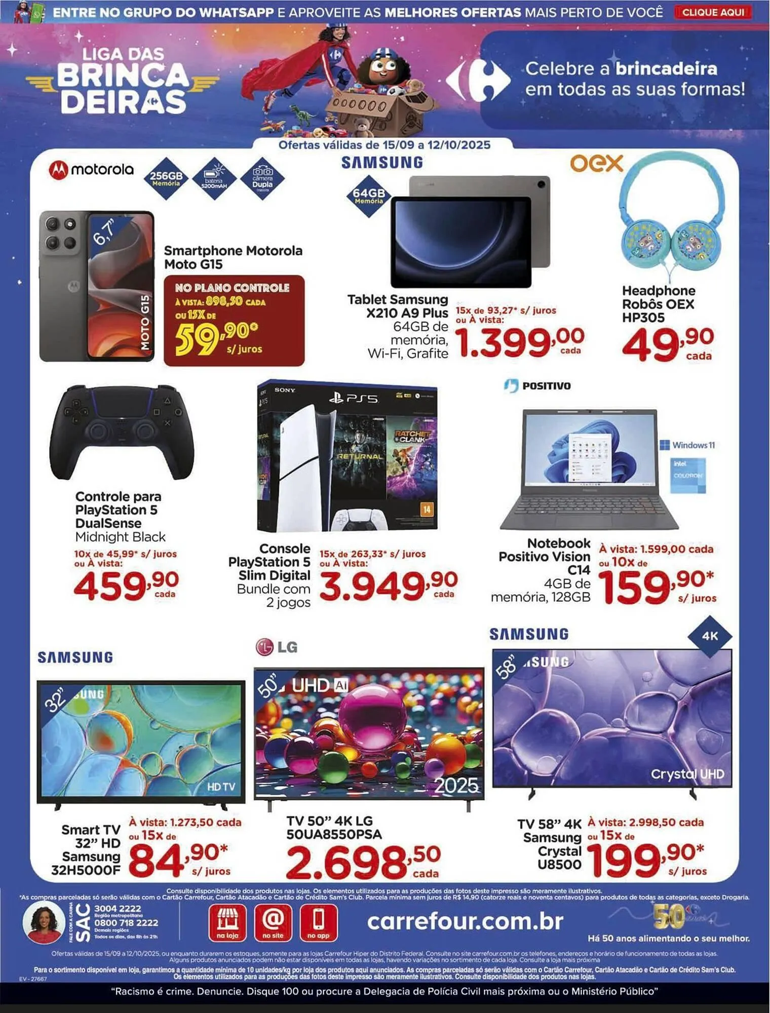 Encarte de Folheto Carrefour 15 de setembro até 12 de outubro 2025 - Pagina 29