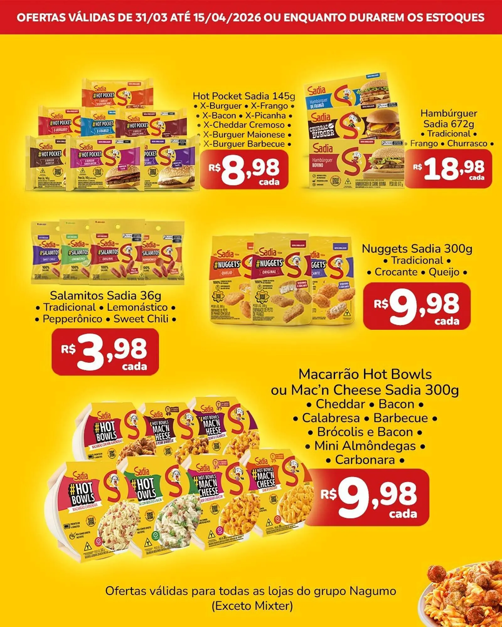 Encarte de Folheto Nagumo 31 de março até 15 de abril 2026 - Pagina 2