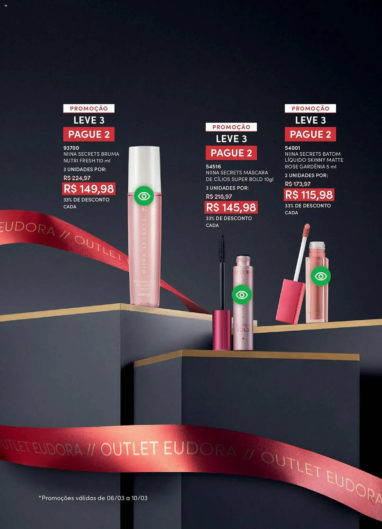 Encarte de Catálogo Eudora 19 de fevereiro até 19 de março 2026 - Pagina 121