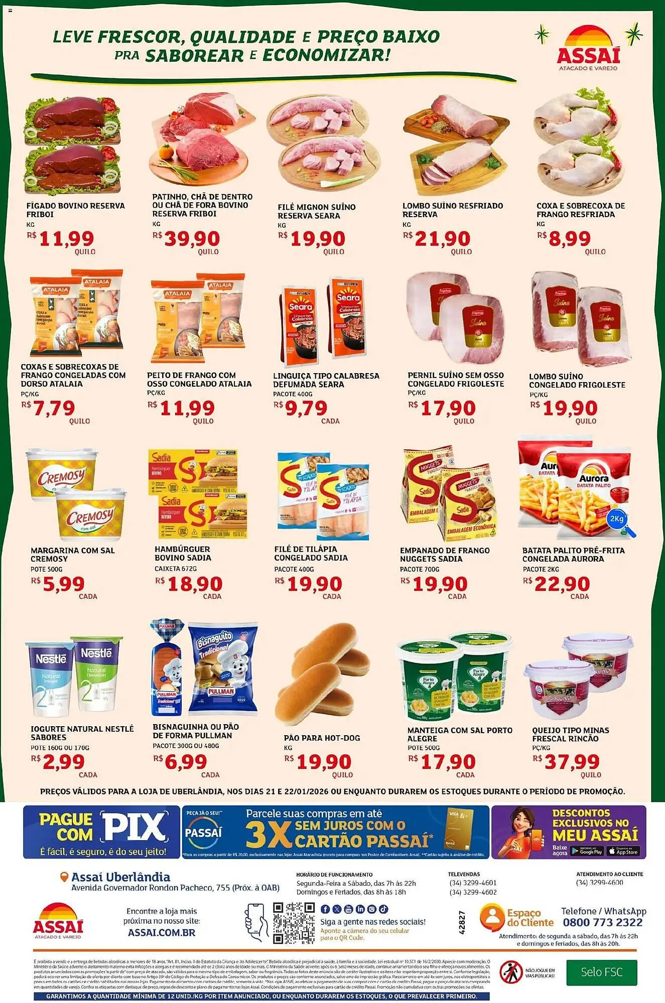 Encarte de Encarte Assaí Atacadista 21 de janeiro até 22 de janeiro 2026 - Pagina 2
