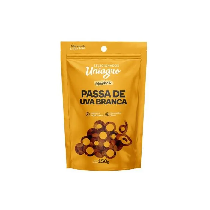 Uva Passa Branca Uniagro 150g