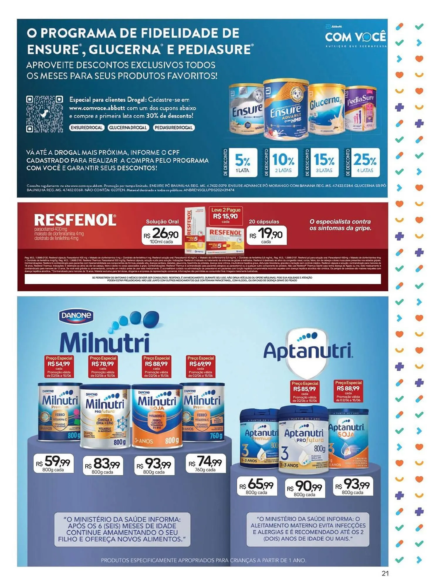 Encarte de Catálogo Drogal 2 de junho até 29 de junho 2025 - Pagina 21