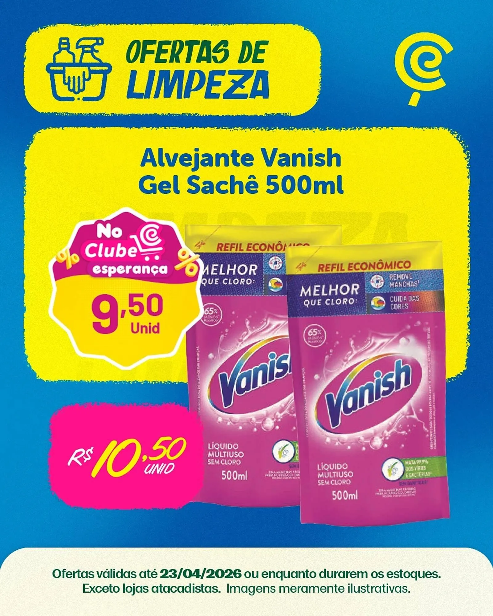 Encarte de Folheto Comercial Esperança 20 de abril até 23 de abril 2026 - Pagina 2