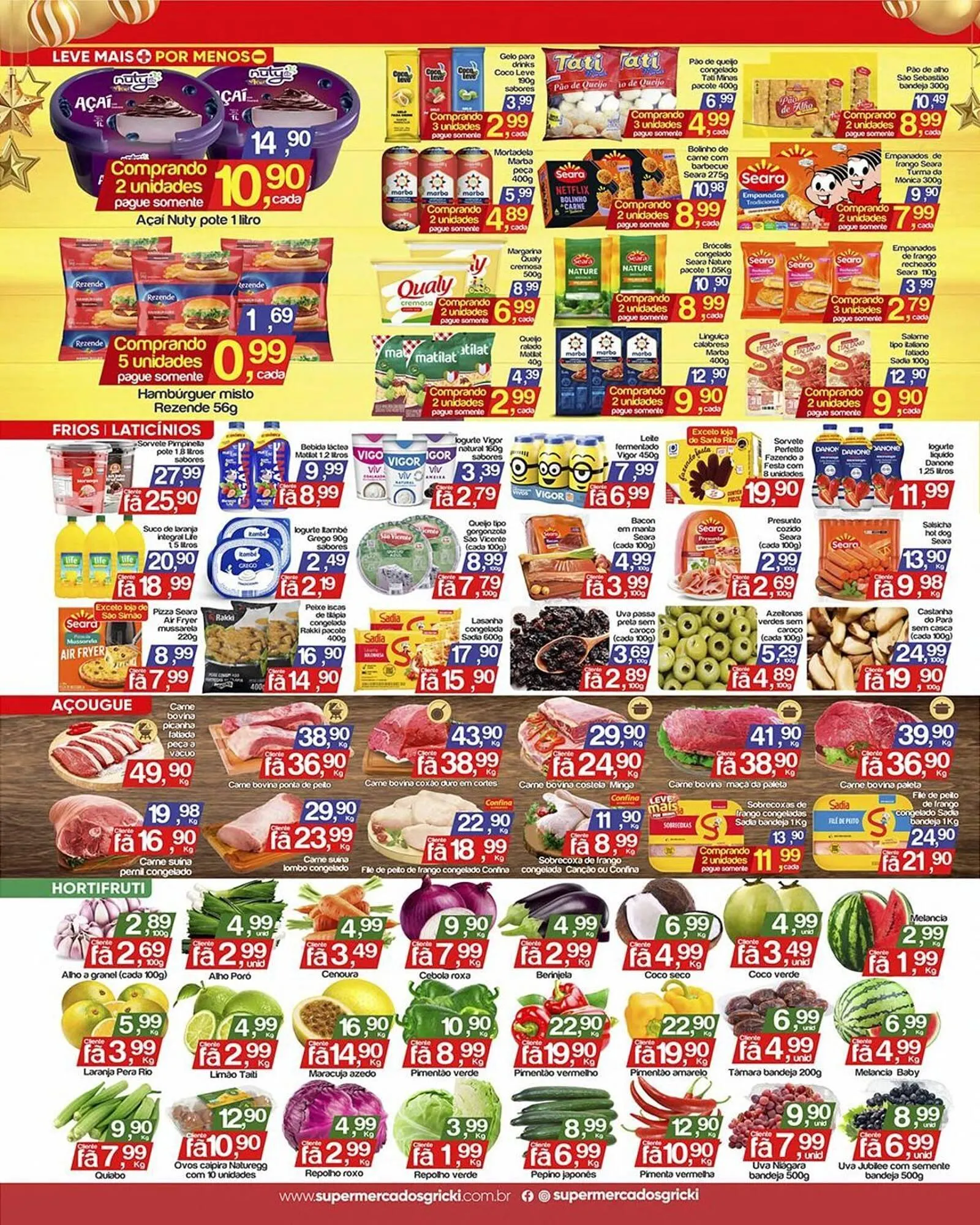Encarte de Catálogo Supermercados Gricki 29 de dezembro até 31 de dezembro 2025 - Pagina 4
