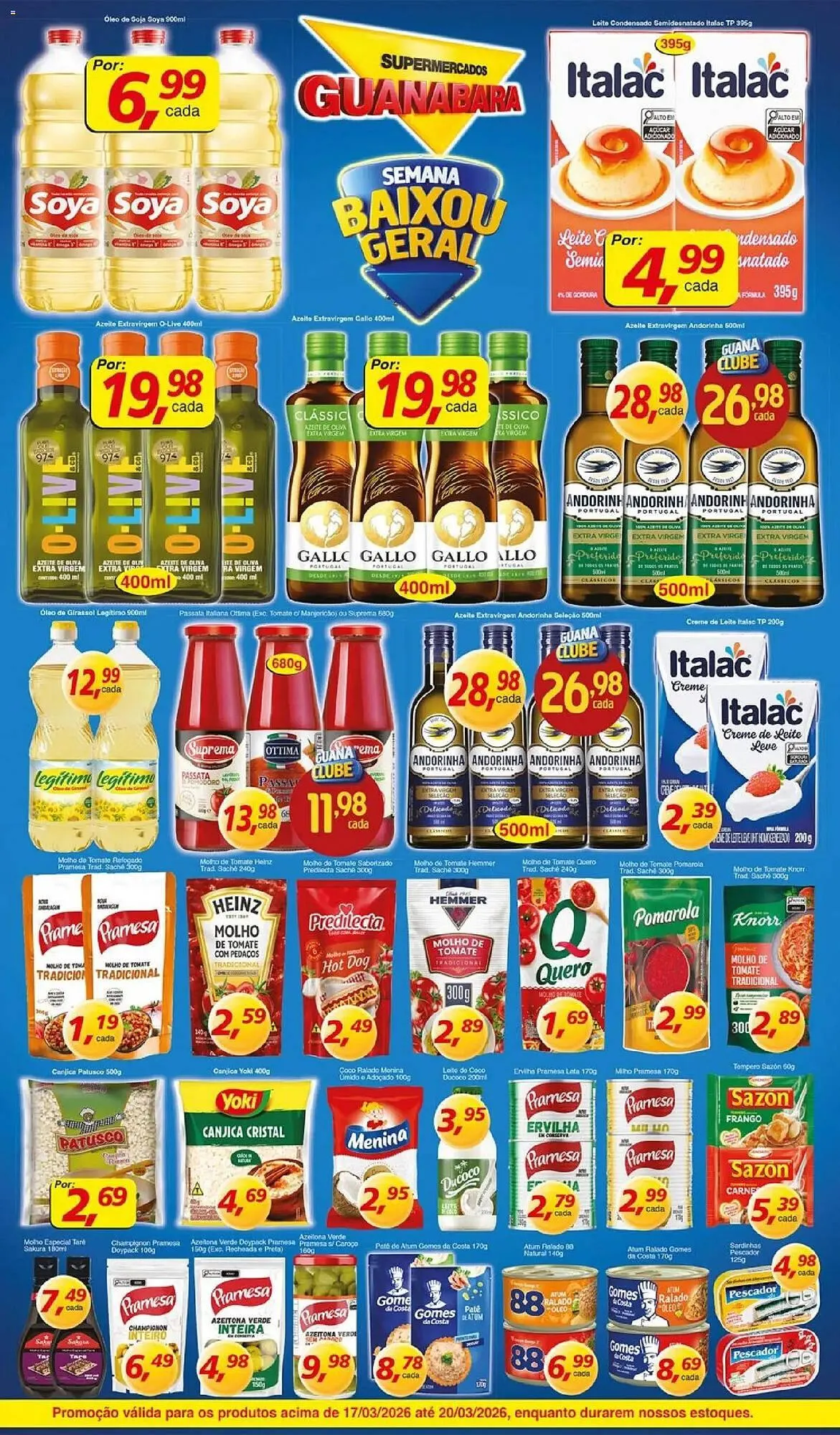 Encarte de Encarte Supermercados Guanabara 17 de março até 20 de março 2026 - Pagina 3