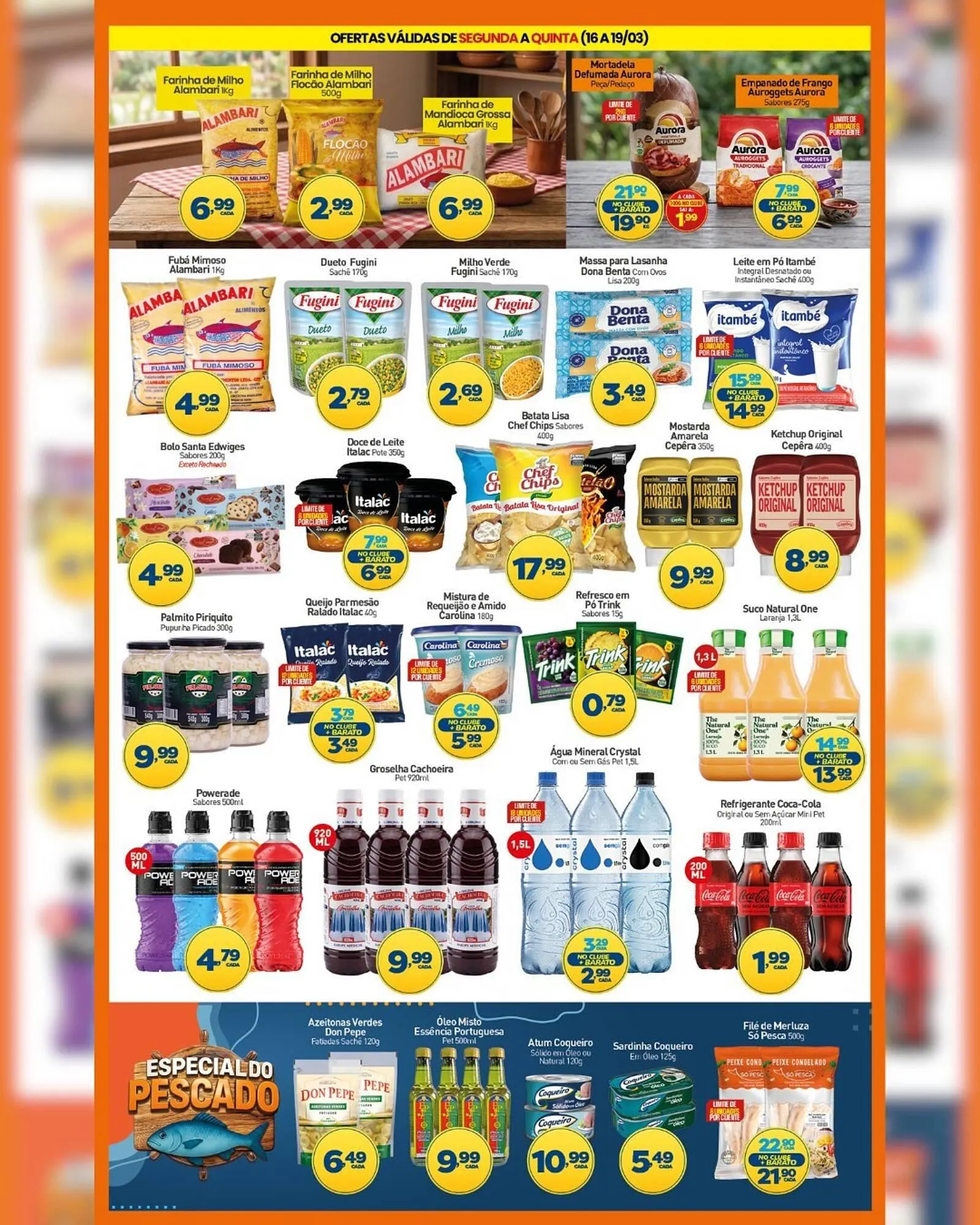 Encarte de Folheto Rede Bom Lugar 16 de março até 19 de março 2026 - Pagina 3