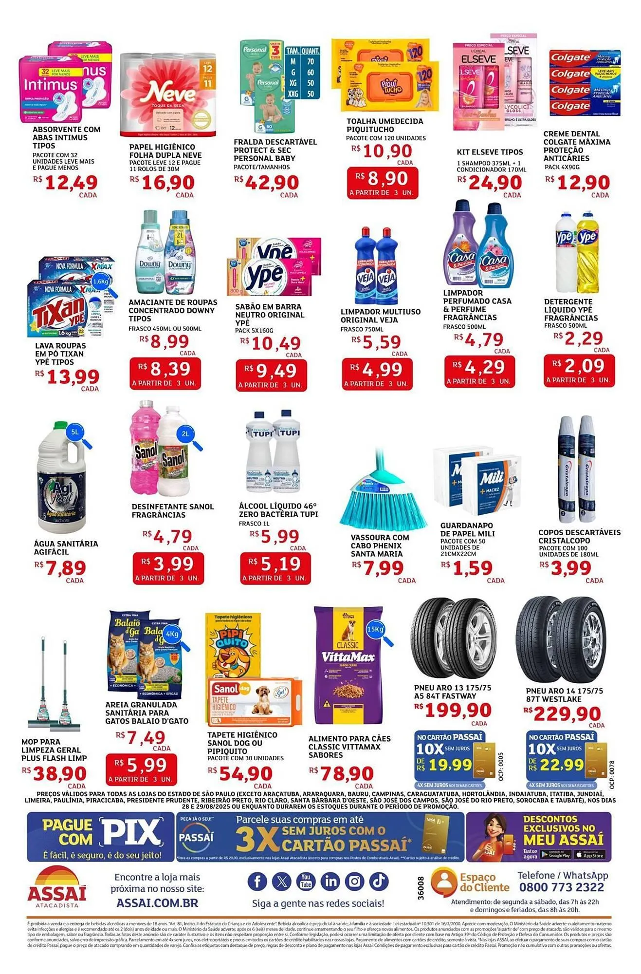 Encarte de Catálogo Assaí Atacadista 29 de agosto até 29 de agosto 2025 - Pagina 4