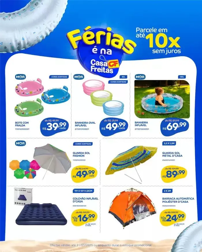 Encarte de Folheto Casa Freitas 17 de janeiro até 31 de janeiro 2025 - Pagina 3