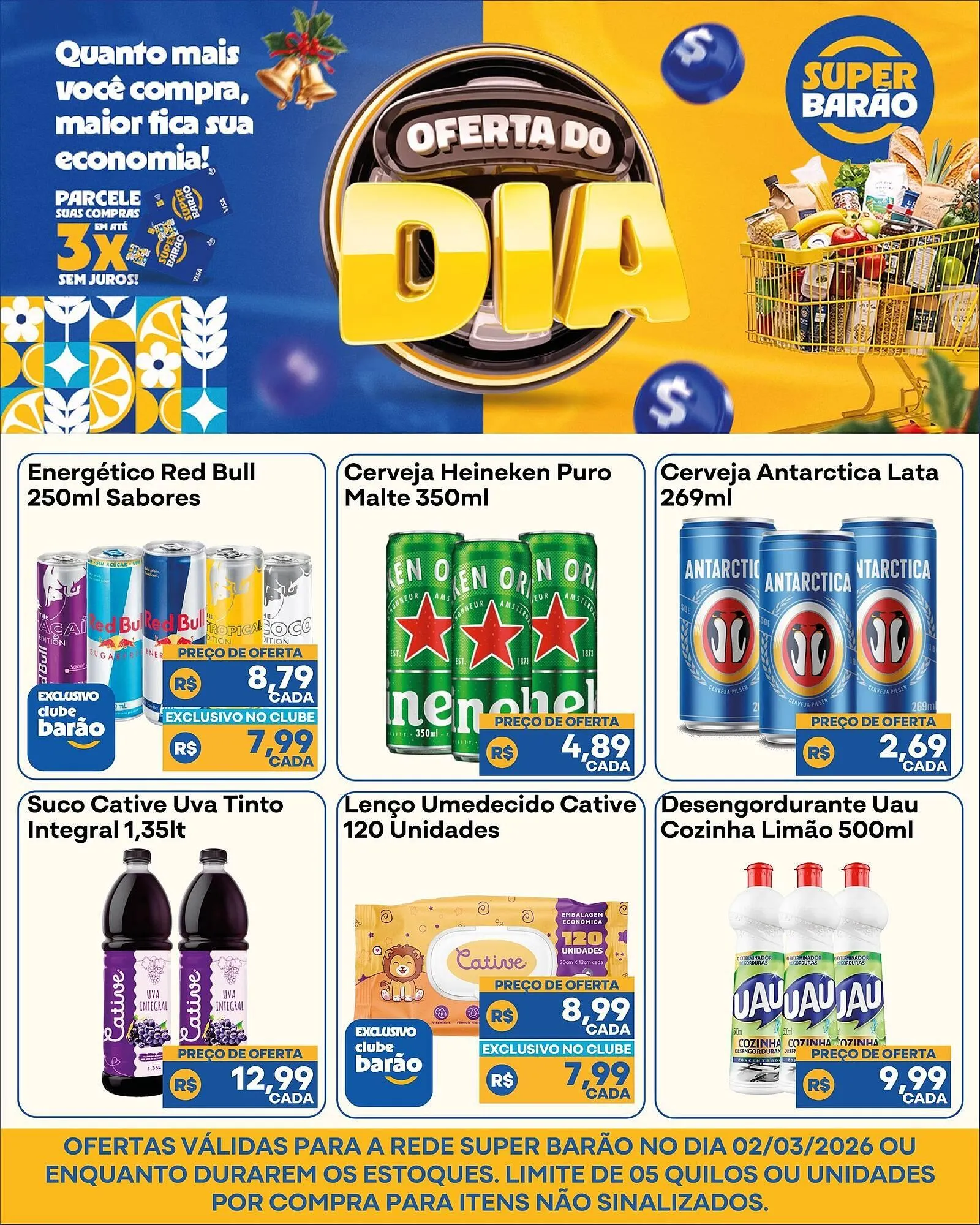 Encarte de Catálogo Super Barão 2 de março até 2 de março 2026 - Pagina 3