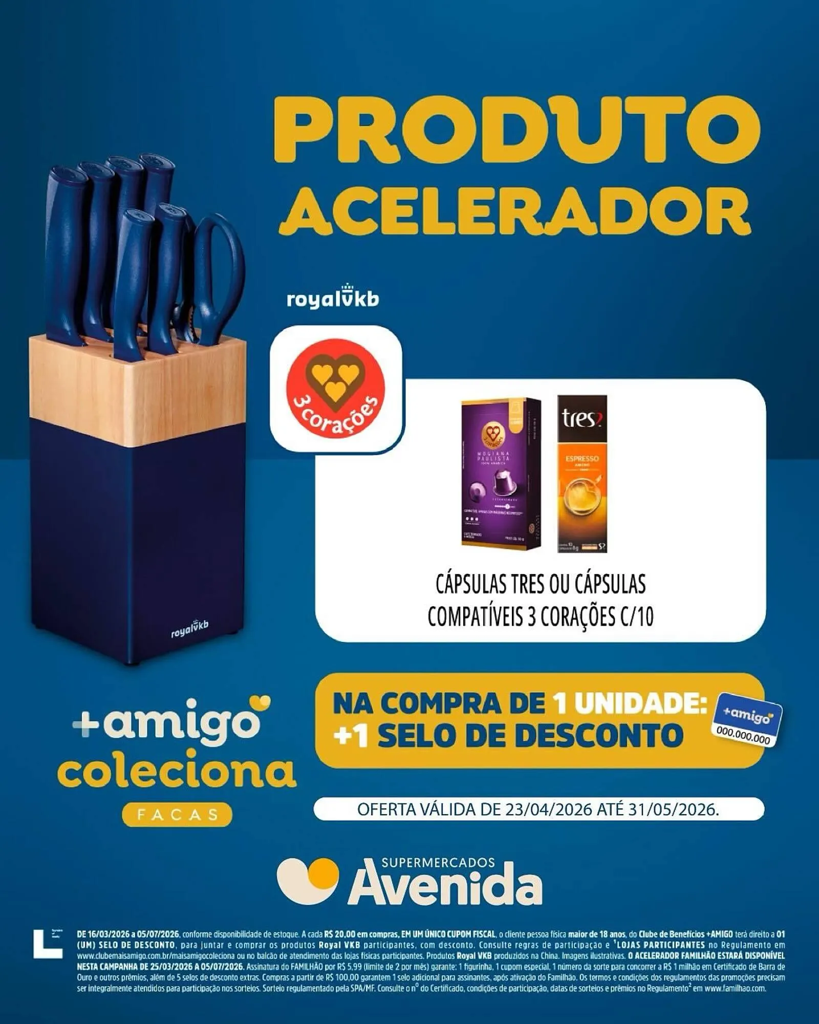 Encarte de Catálogo Supermercados Avenida 29 de abril até 31 de maio 2026 - Pagina 1