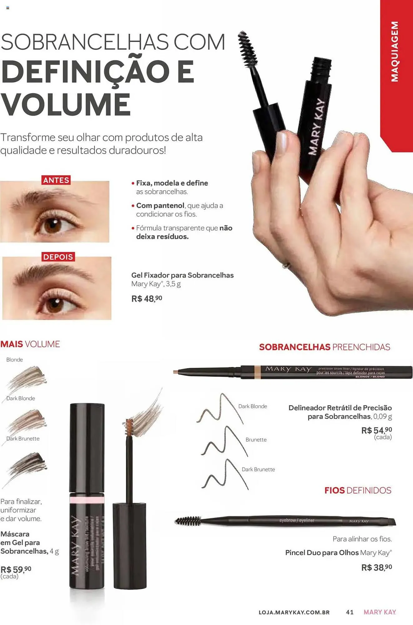 Encarte de Catálogo Mary Kay 1 de junho até 1 de julho 2025 - Pagina 41