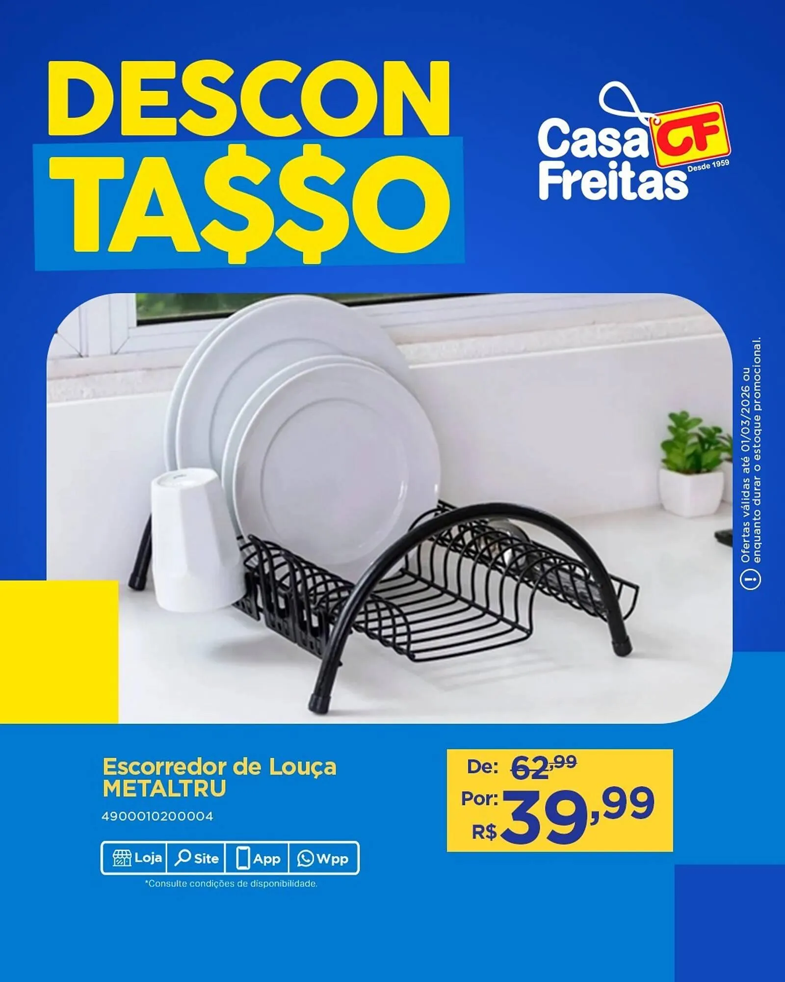 Encarte de Catálogo Casa Freitas 26 de fevereiro até 1 de março 2026 - Pagina 2