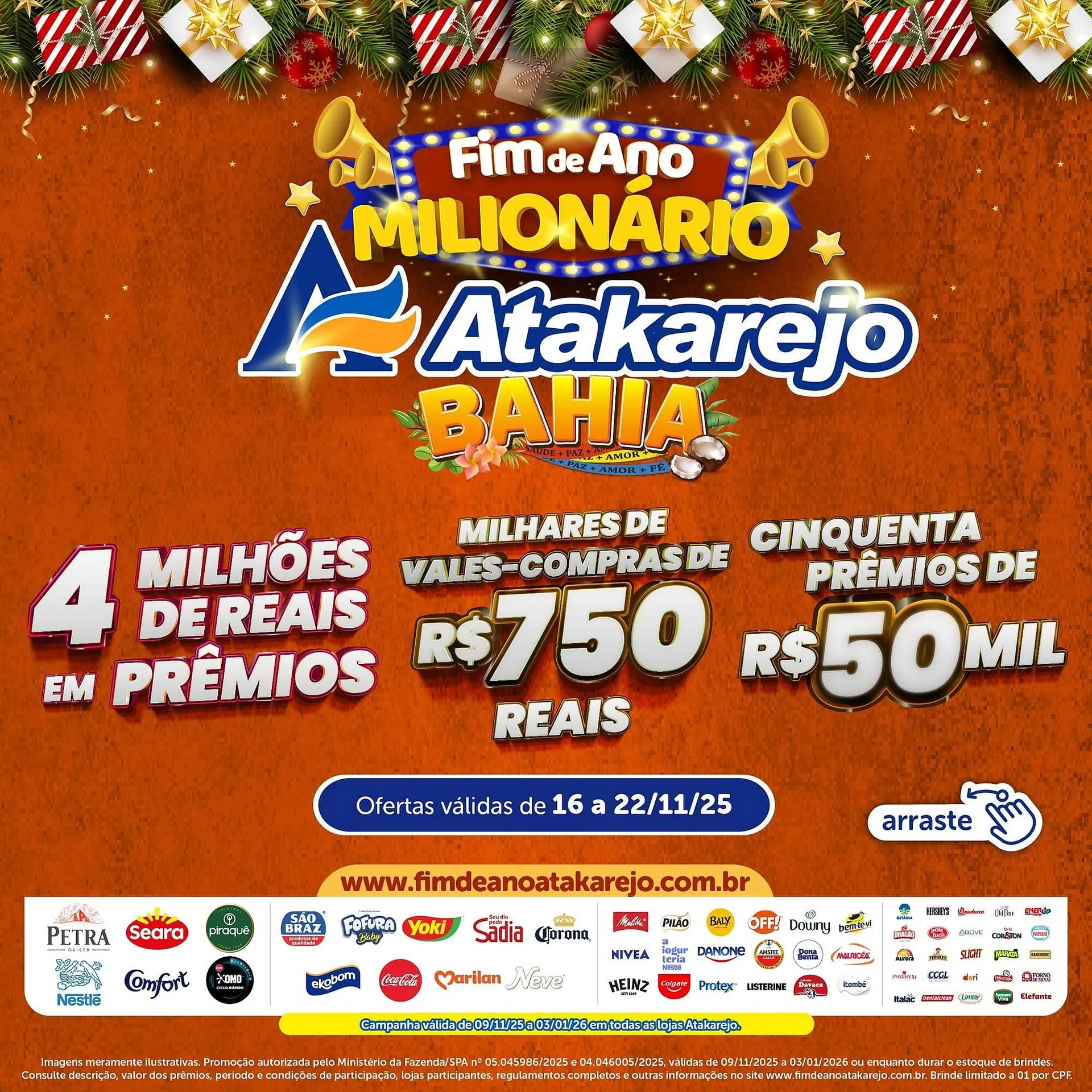 Encarte de Encarte Atakarejo 18 de novembro até 22 de novembro 2025 - Pagina 1