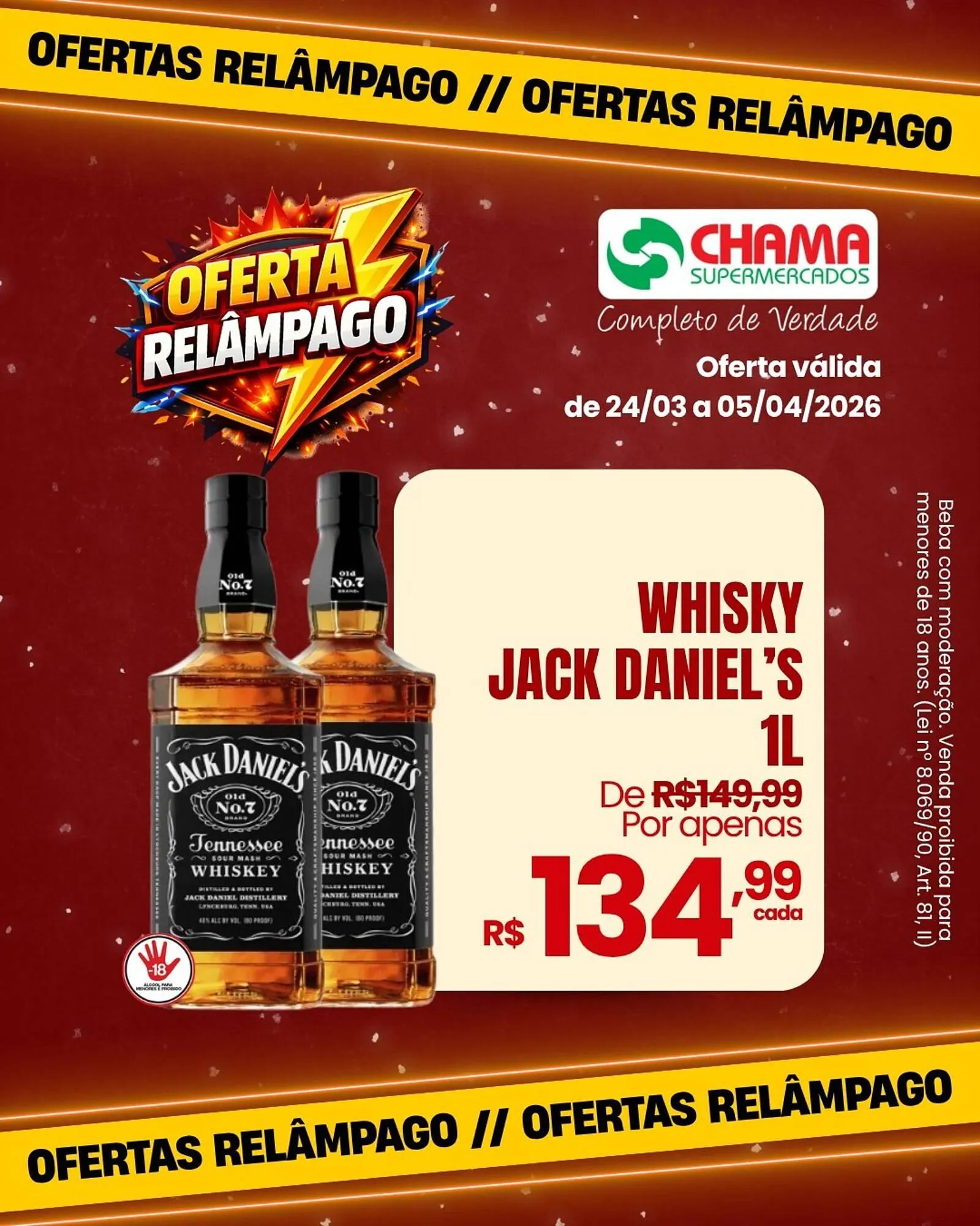 Encarte de Catálogo Chama Supermercados 25 de março até 5 de abril 2026 - Pagina 3