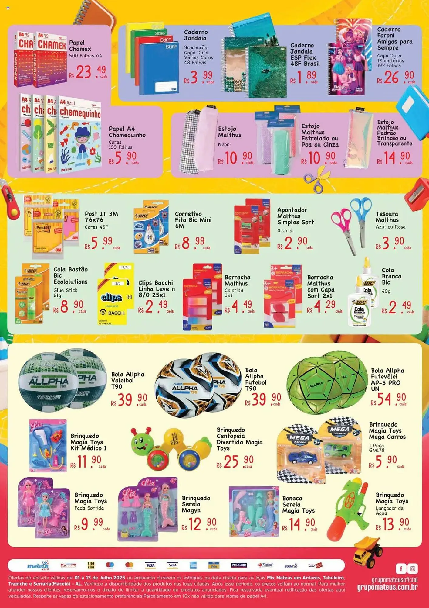 Encarte de Catálogo Supermercados Mateus 1 de julho até 13 de julho 2025 - Pagina 2
