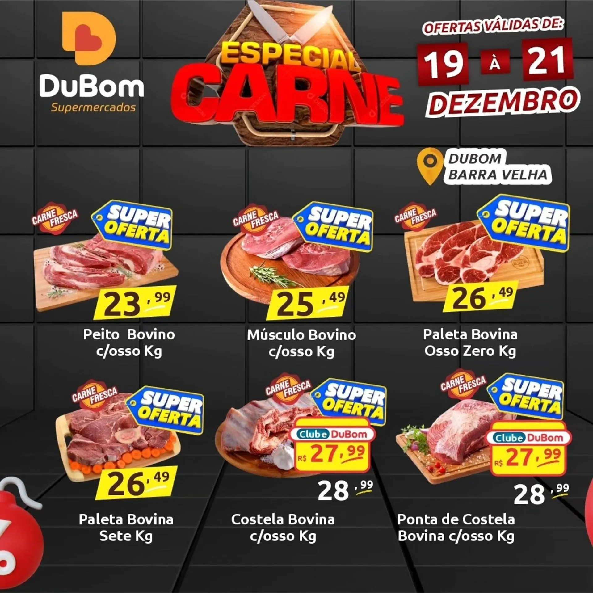 Encarte de Catálogo Dubom Supermercados 19 de dezembro até 21 de dezembro 2025 - Pagina 1