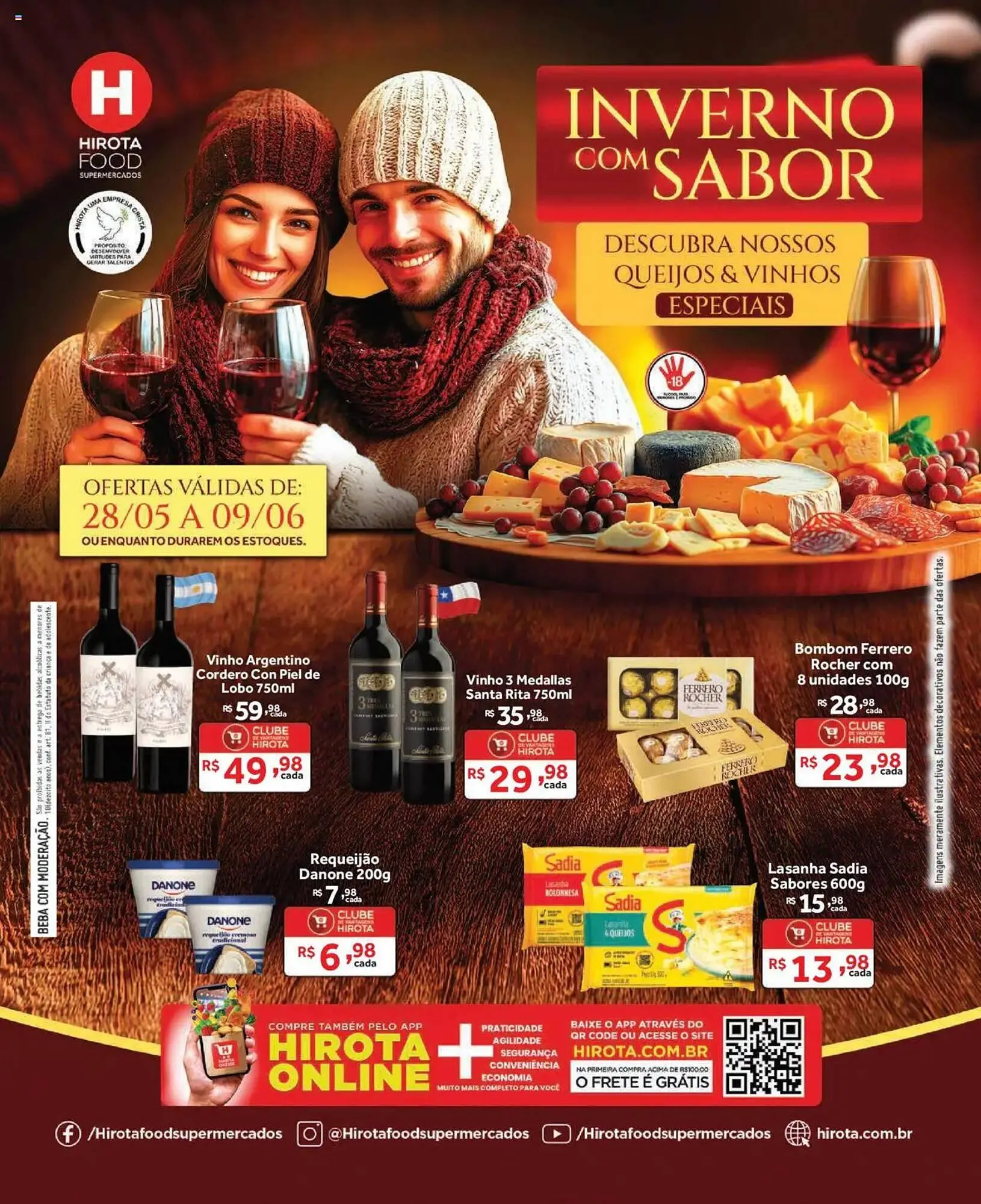 Encarte de Catálogo Hirota Food Supermercado 28 de maio até 10 de junho 2025 - Pagina 1