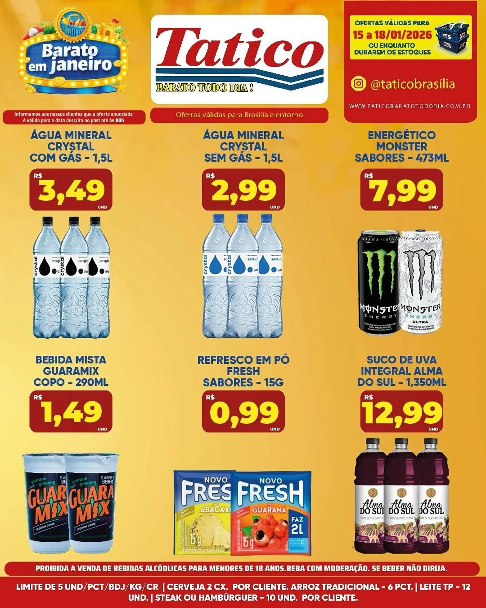 Encarte de Tabloide Tatico 15 de janeiro até 18 de janeiro 2026 - Pagina 4