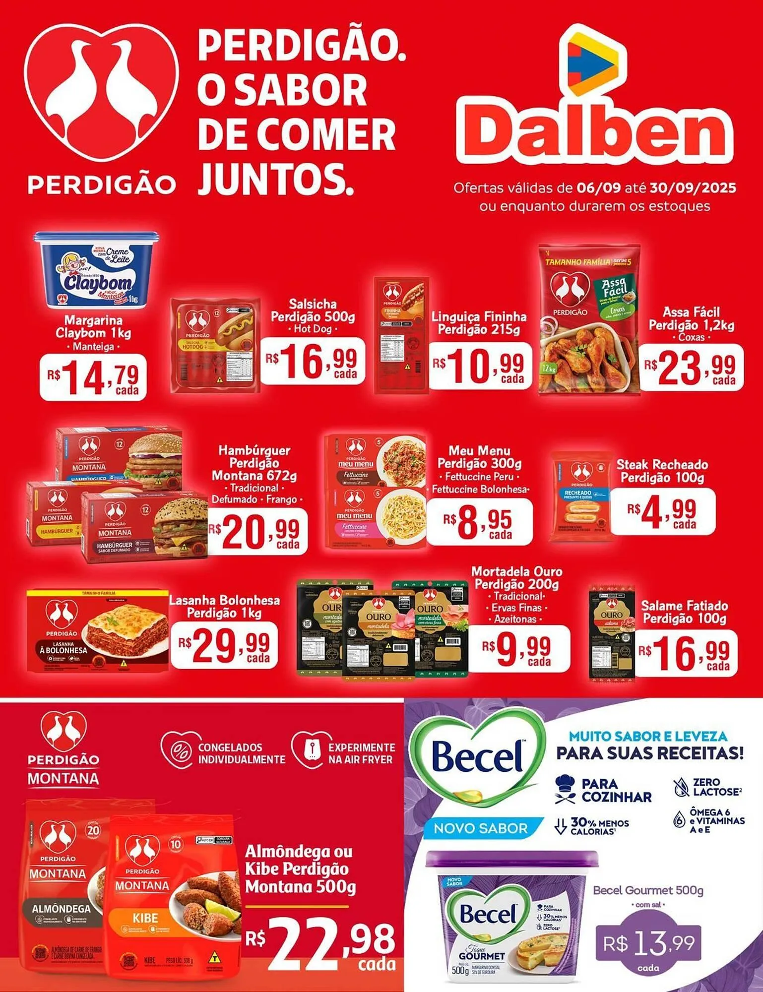 Encarte de Catálogo Supermercado Dalben 8 de setembro até 30 de setembro 2025 - Pagina 1
