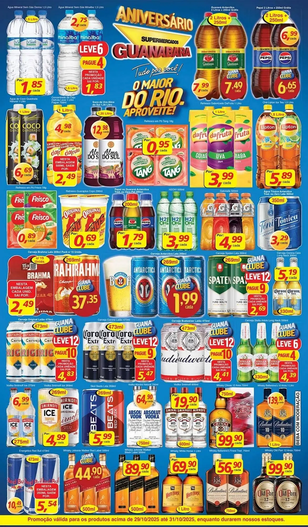 Encarte de Encarte Supermercados Guanabara 29 de outubro até 3 de novembro 2025 - Pagina 7