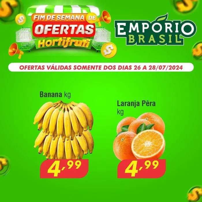 Encarte de Oferta Empório Brasil 26 de julho até 28 de julho 2024 - Pagina 2