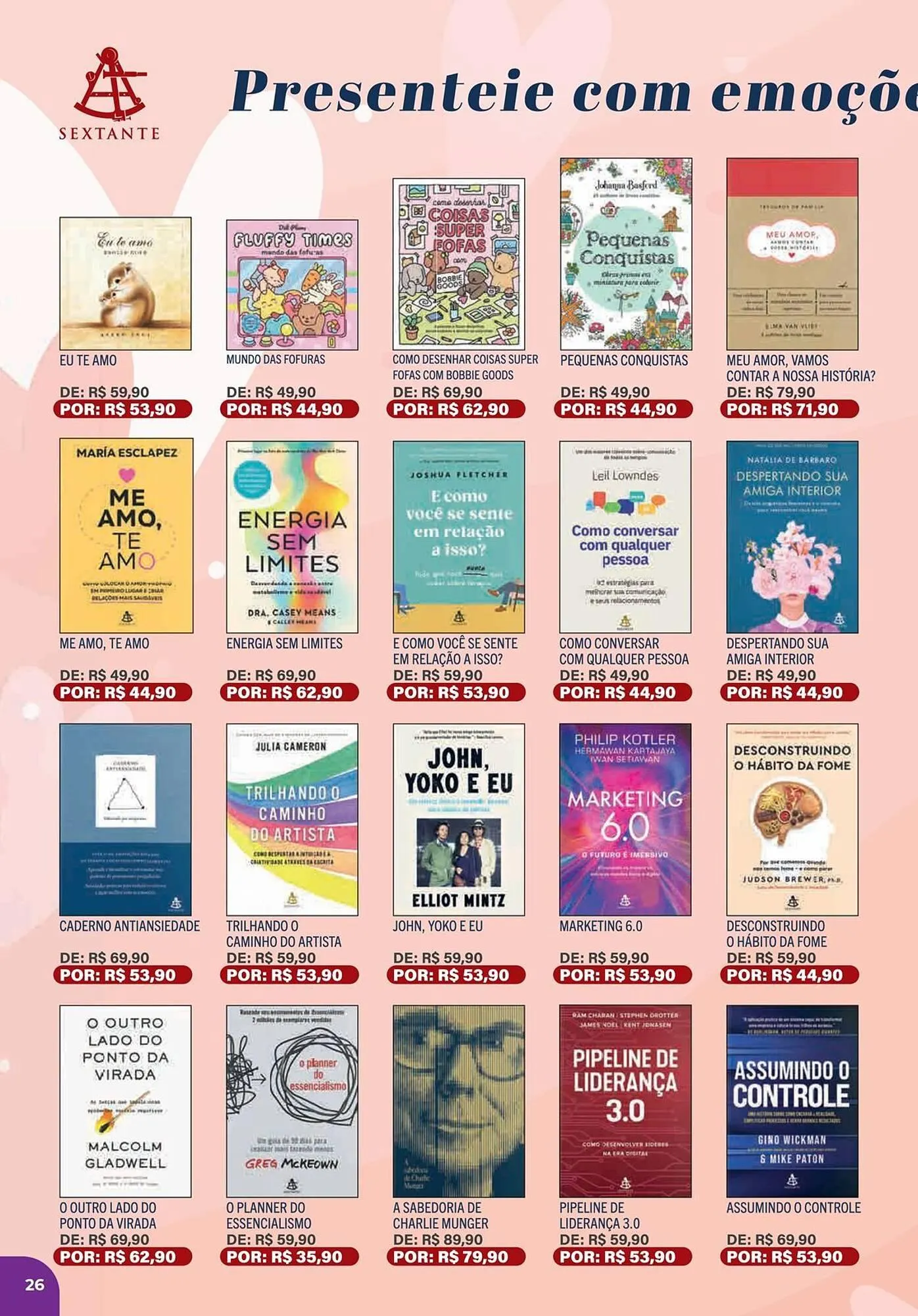 Encarte de Catálogo Livraria Leitura 27 de maio até 13 de julho 2025 - Pagina 26