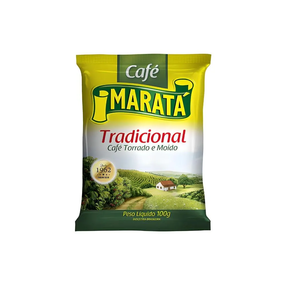 Café em Pó Maratá Moído Tradicional Pacote 100g