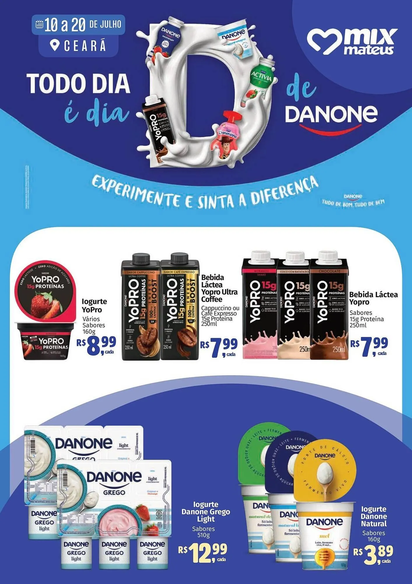 Encarte de Catálogo Supermercados Mateus 10 de julho até 20 de julho 2025 - Pagina 1