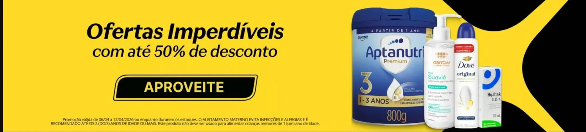 Encarte de Encarte Droga Raia 10 de abril até 12 de abril 2026 - Pagina 7