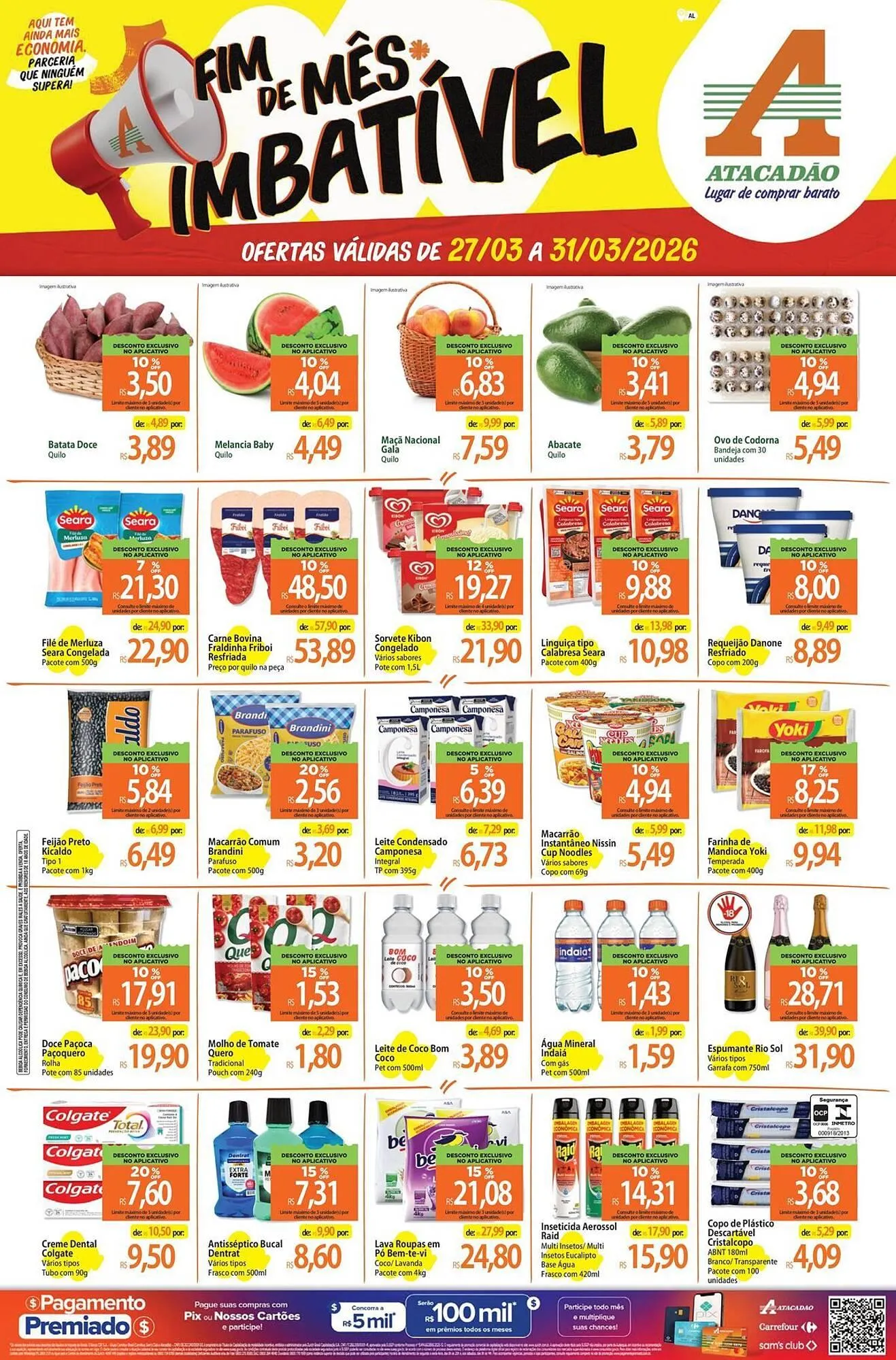 Encarte de Folheto Atacadão 30 de março até 31 de março 2026 - Pagina 1
