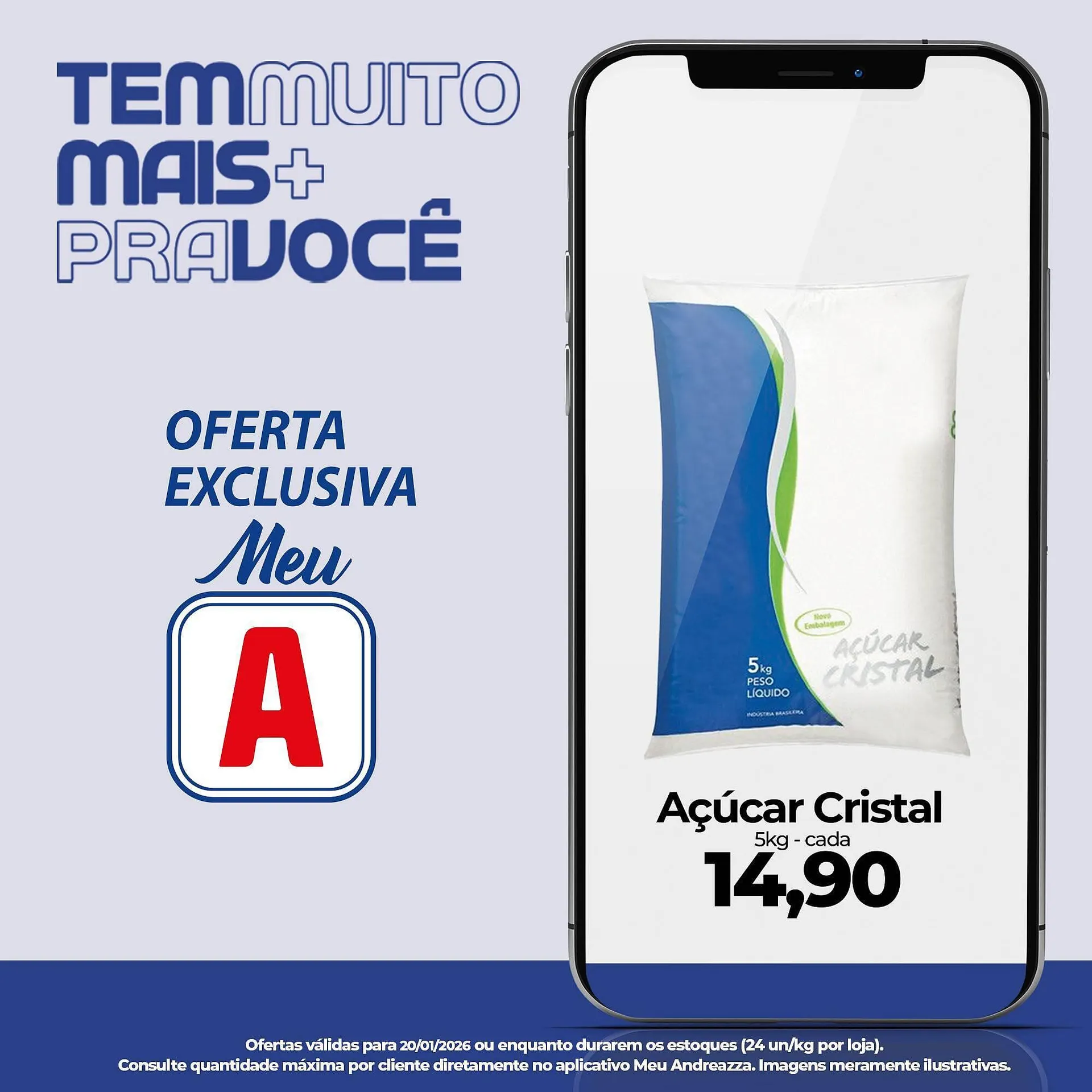 Encarte de Catálogo Supermercados Andreazza 20 de janeiro até 20 de janeiro 2026 - Pagina 1