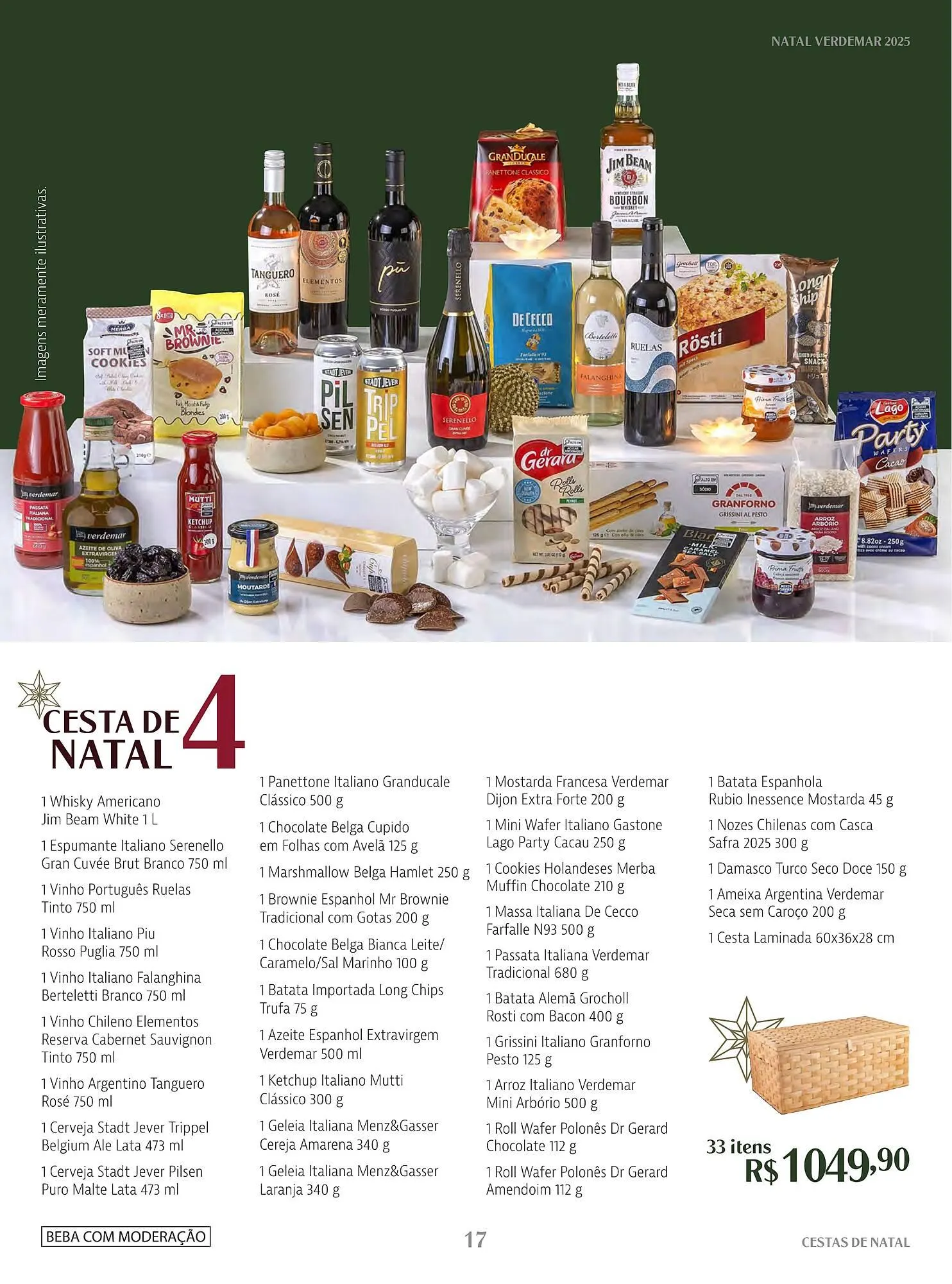 Encarte de Catálogo Verdemar Supermercado 1 de dezembro até 25 de dezembro 2025 - Pagina 17