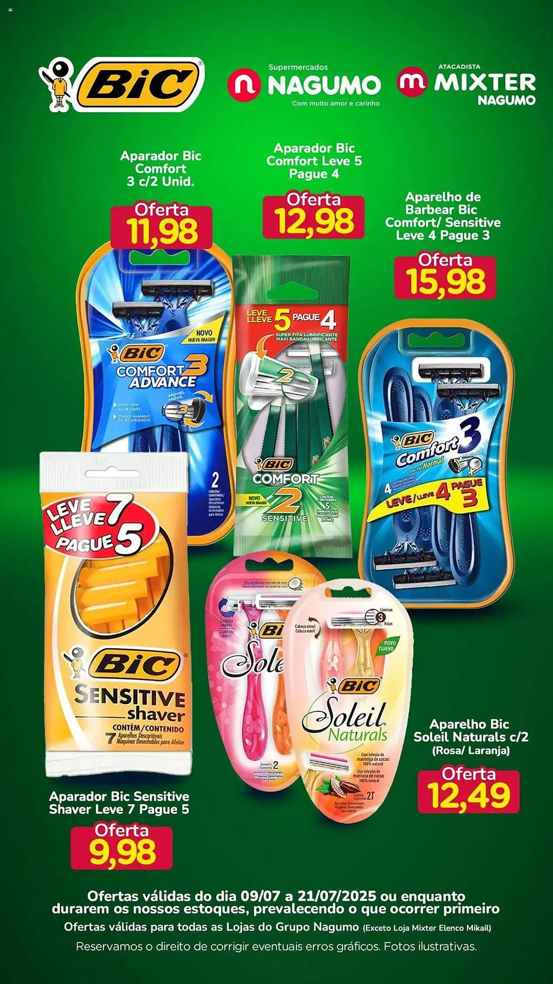 Encarte de Catálogo Nagumo 14 de julho até 21 de julho 2025 - Pagina 1