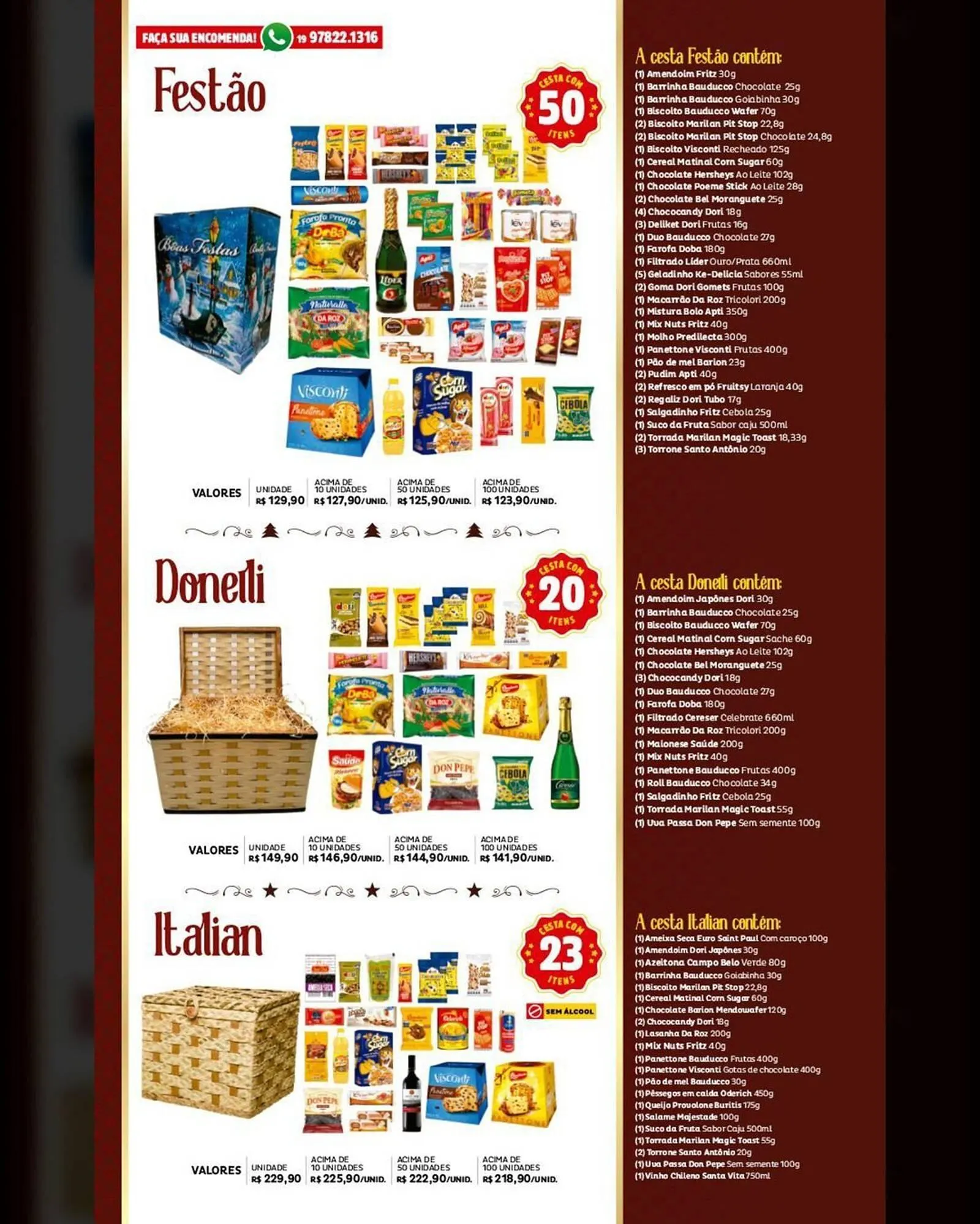 Encarte de Folheto Spasso Sabores 20 de novembro até 25 de dezembro 2025 - Pagina 4