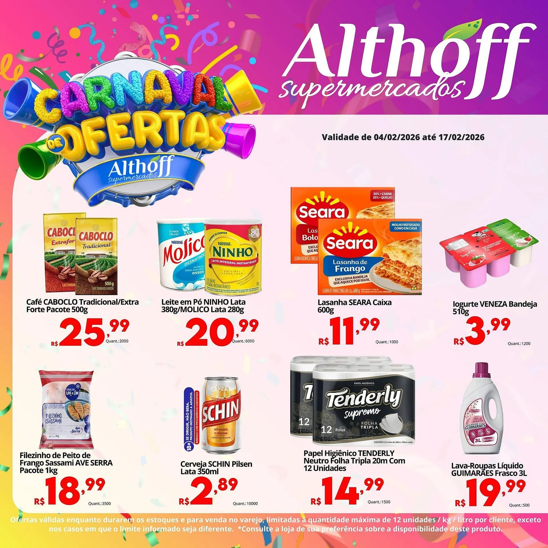 Encarte Althoff Supermercados - 1