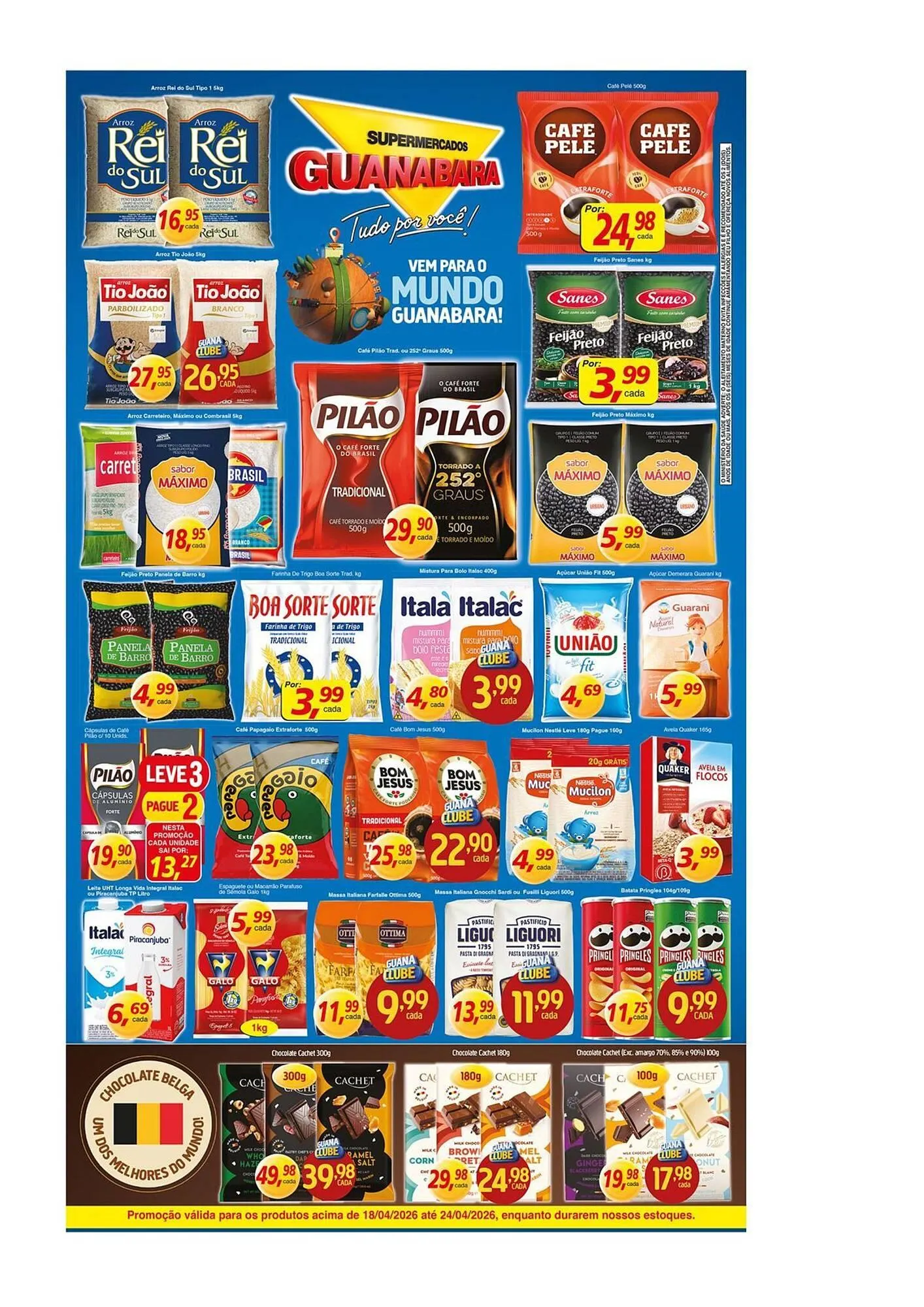 Encarte de Encarte Supermercados Guanabara 18 de abril até 24 de abril 2026 - Pagina 2