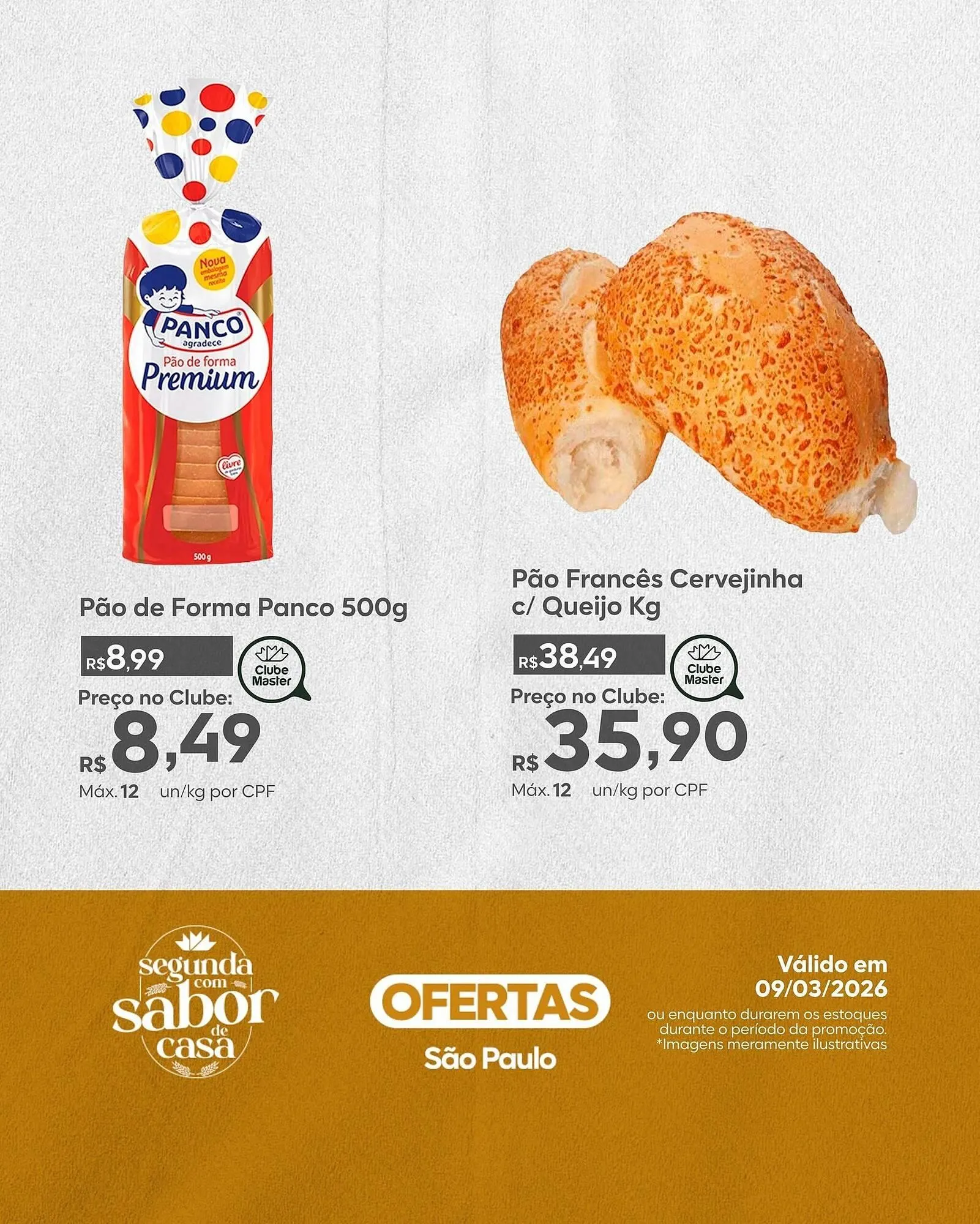 Encarte de Folheto Master Supermercados 9 de março até 9 de março 2026 - Pagina 4