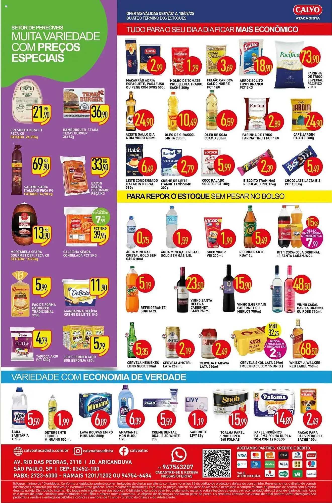 Encarte de Catálogo Calvo Atacadista 7 de julho até 11 de julho 2025 - Pagina 2